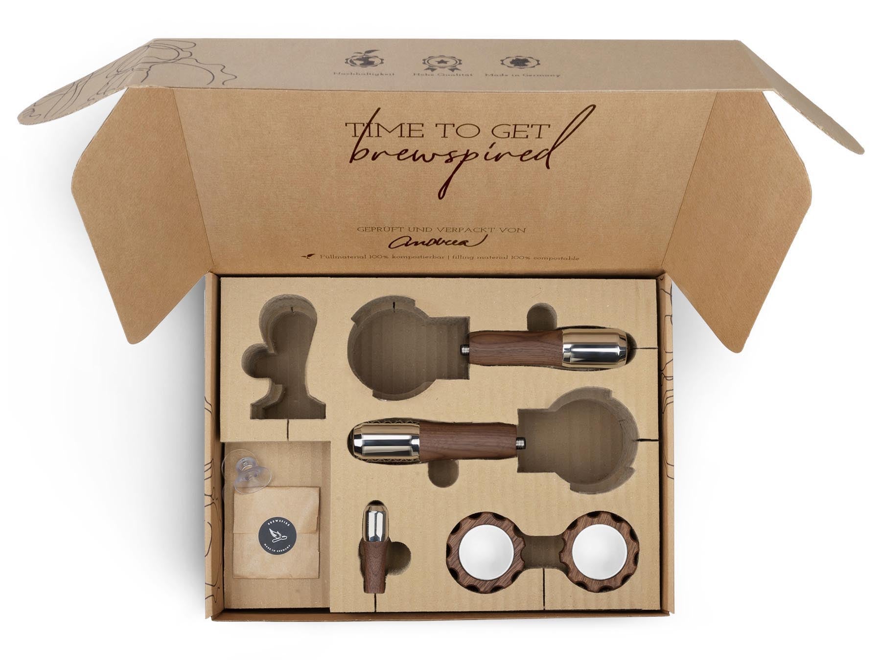 Holz Veredelungsset – für ECM Drehradmaschinen