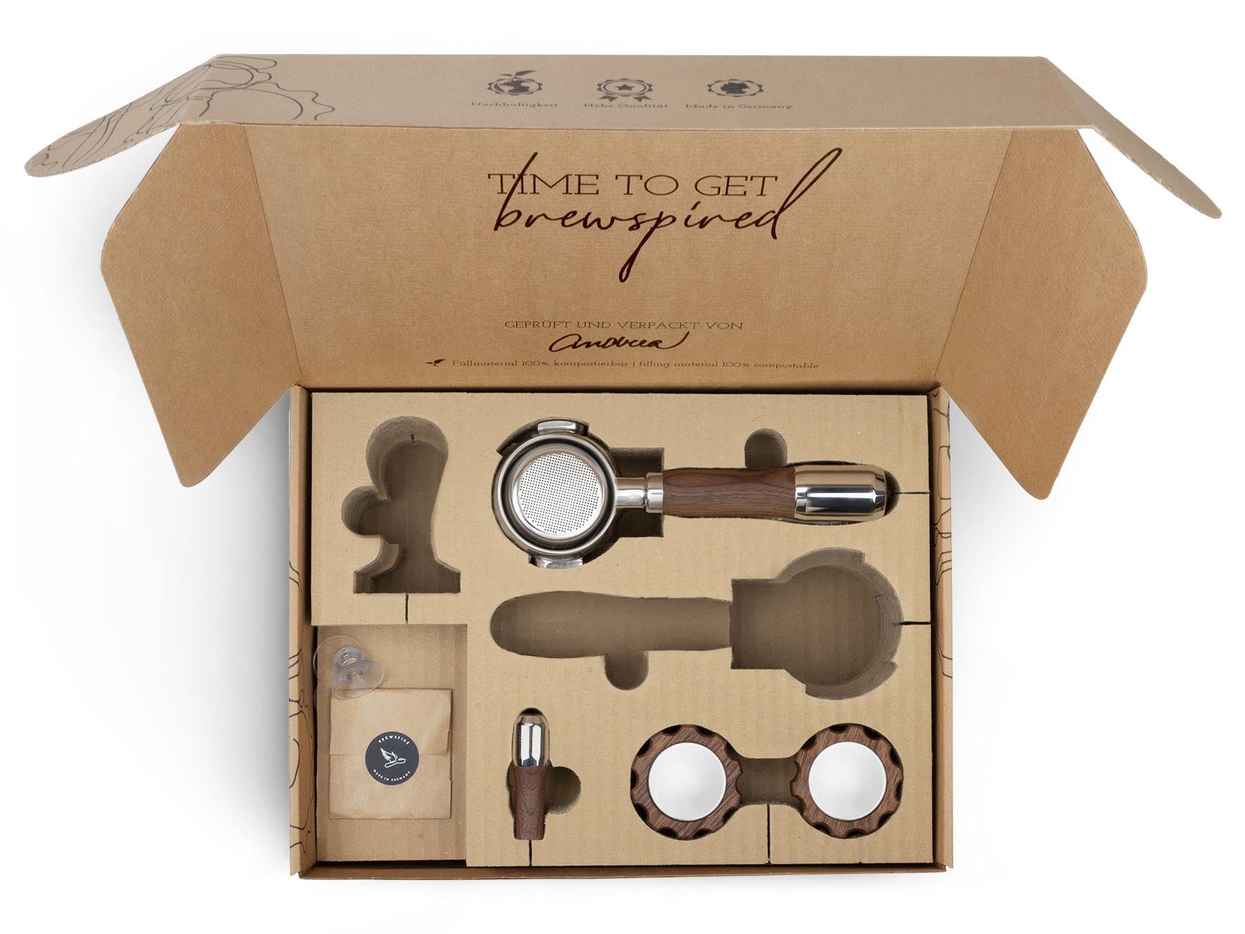 Holz Veredelungsset – für ECM Drehradmaschinen