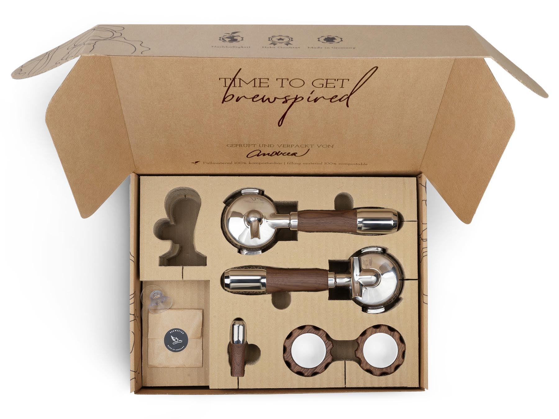 Holz Veredelungsset – für ECM Drehradmaschinen