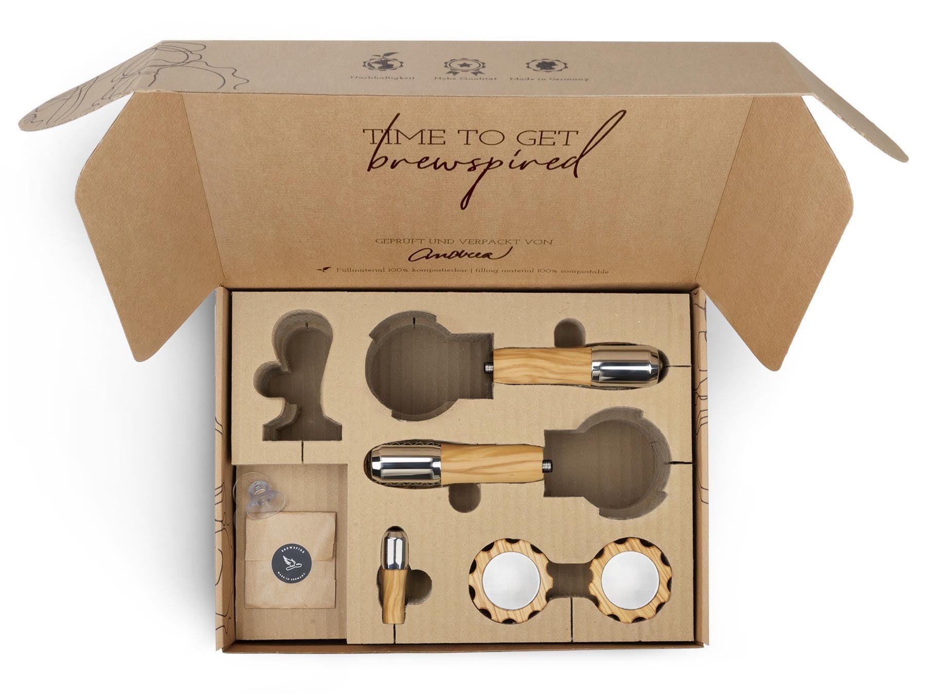 Holz Veredelungsset – für ECM Drehradmaschinen