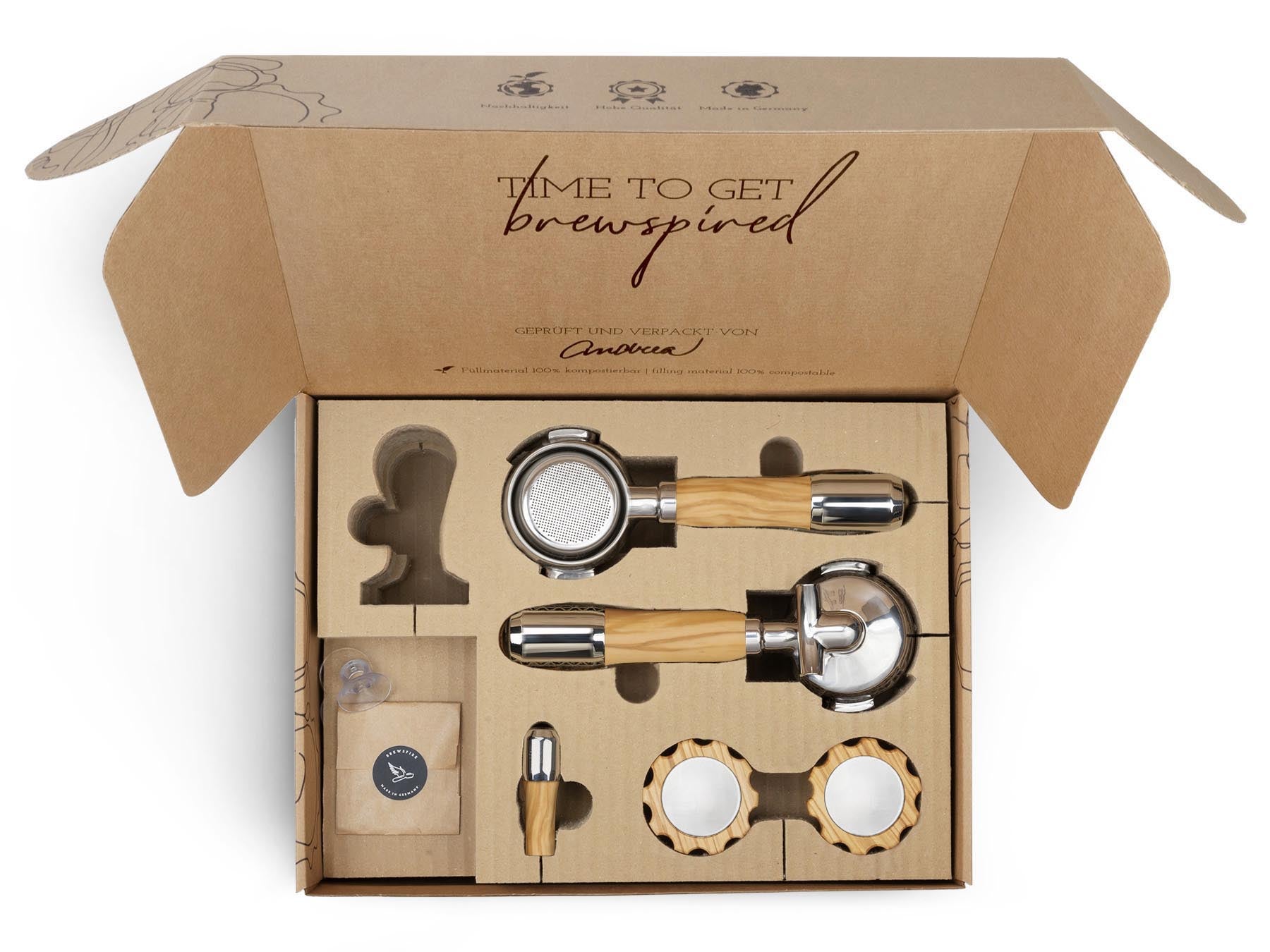 Holz Veredelungsset – für ECM Drehradmaschinen