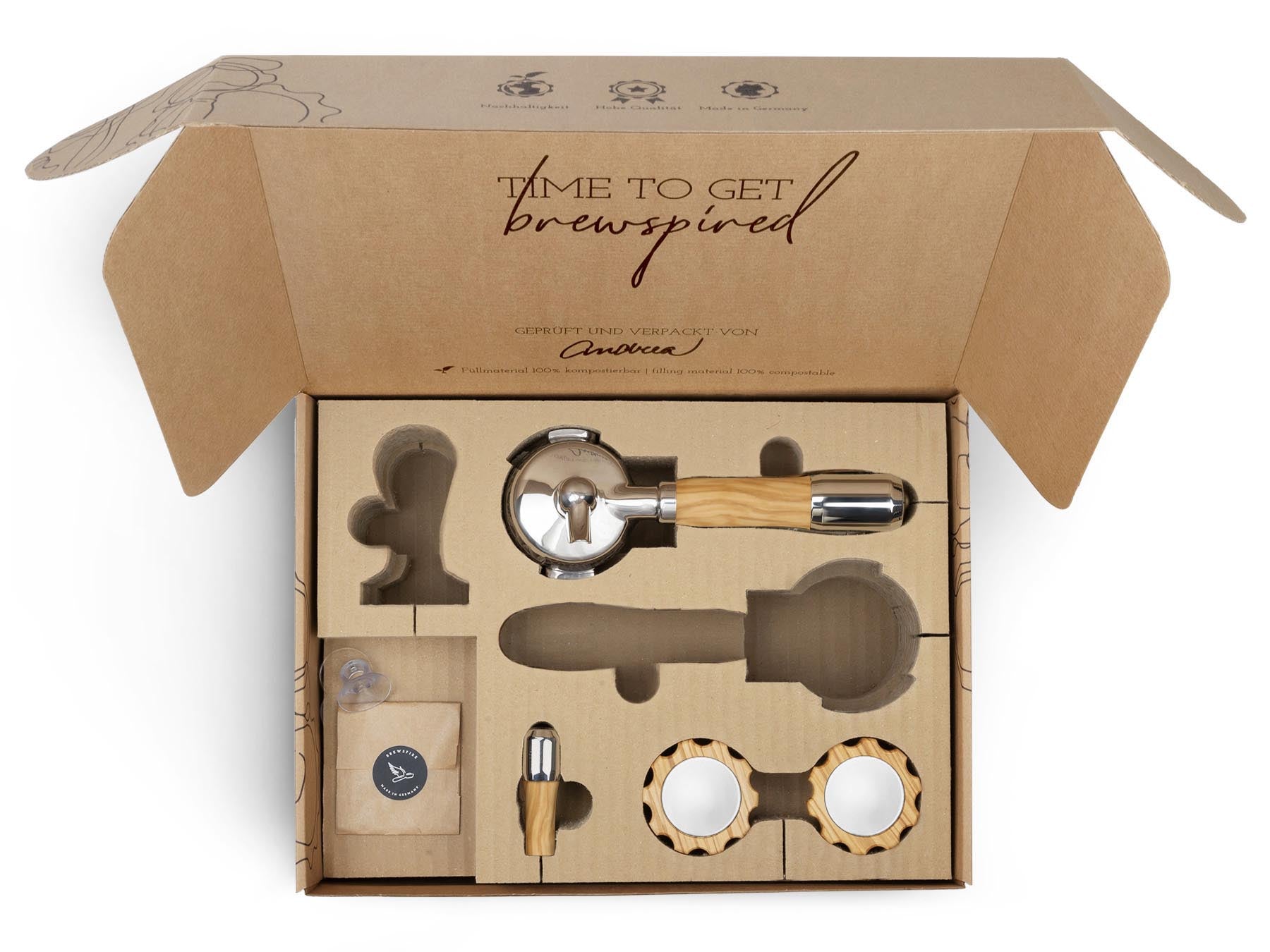 Holz Veredelungsset – für ECM Drehradmaschinen