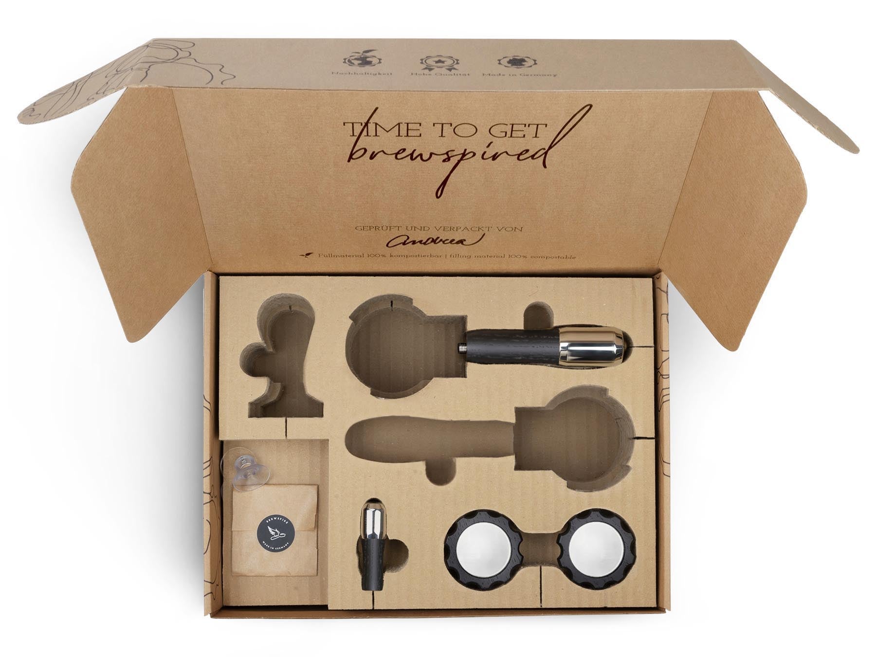 Holz Veredelungsset – für ECM Drehradmaschinen