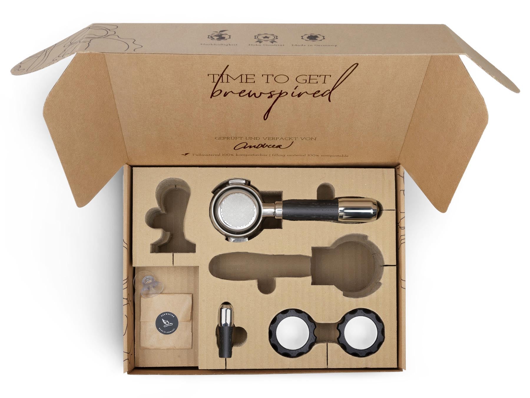 Holz Veredelungsset – für ECM Drehradmaschinen