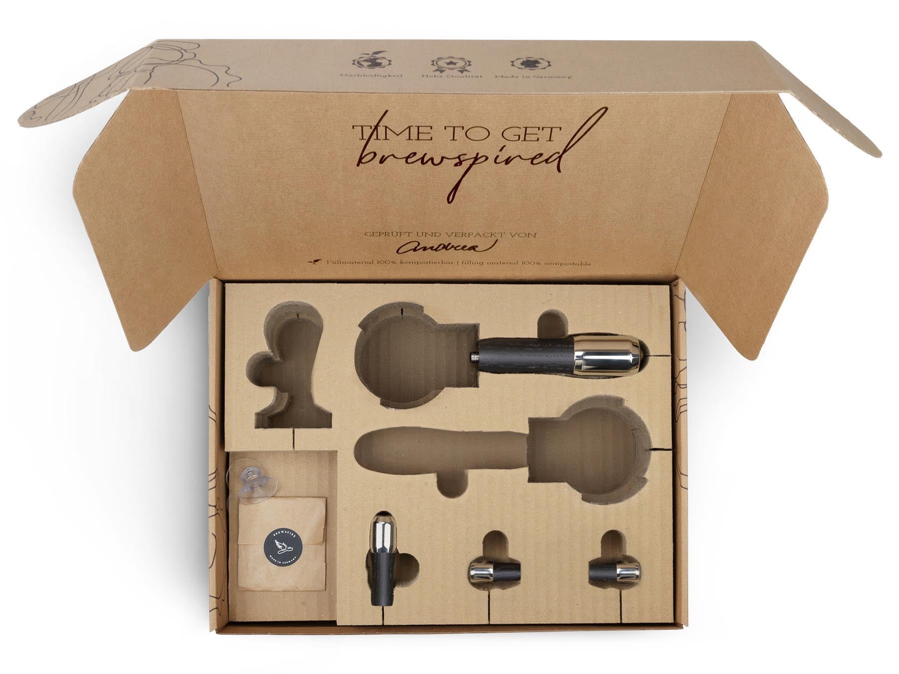 Holz Veredelungsset – für ECM Kipphebelmaschinen (Synchronika, Technika, etc.)