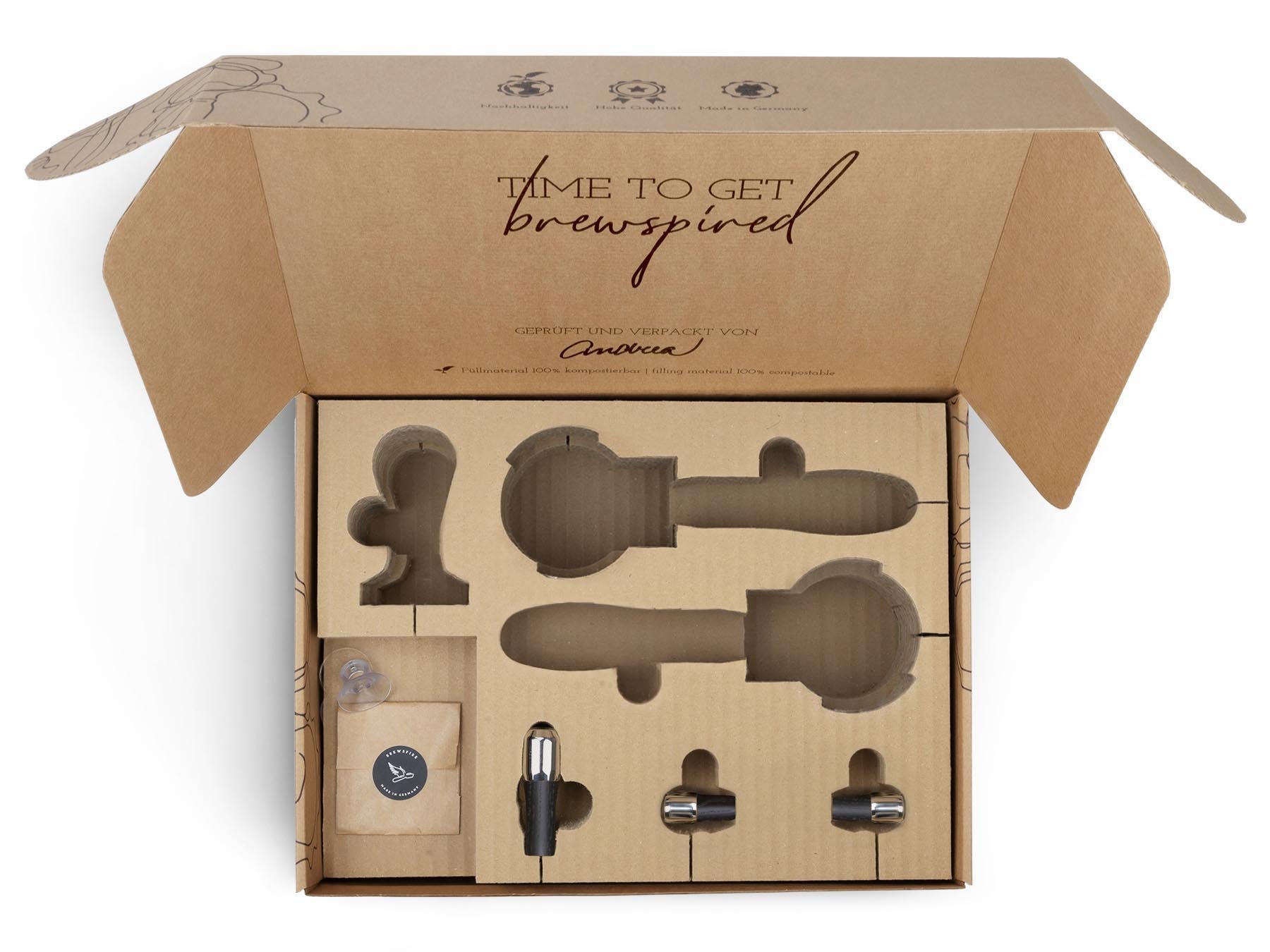 Holz Veredelungsset – für ECM Kipphebelmaschinen (Synchronika, Technika, etc.)