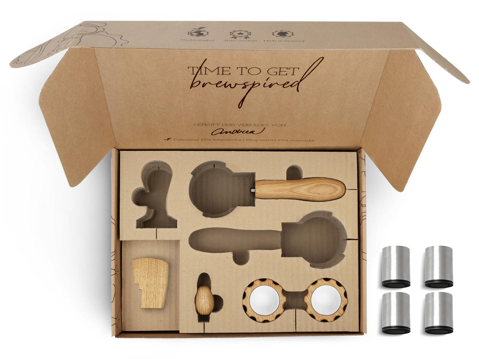 Holz Veredelungsset – für Lelit "Bianca" Modelle