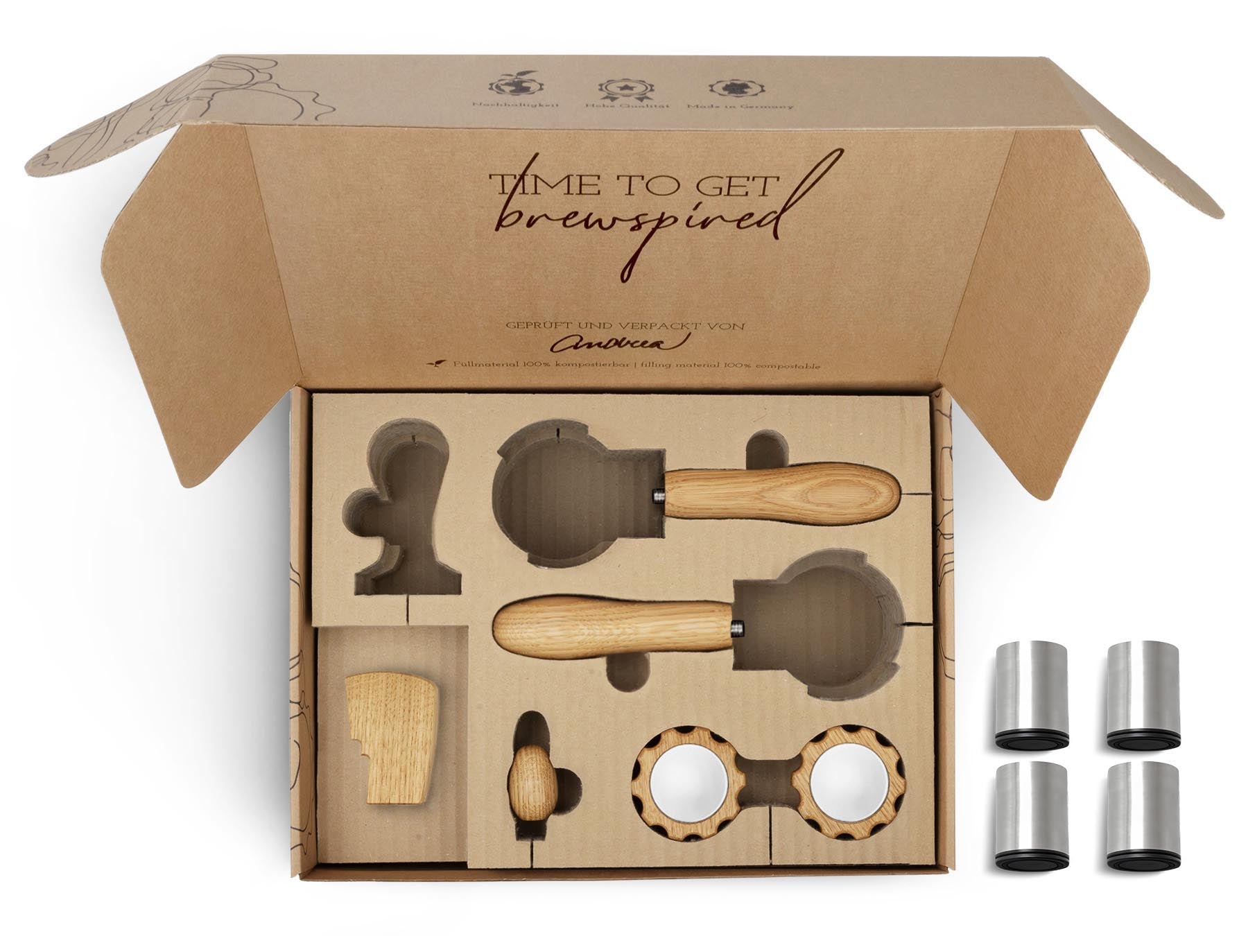 Holz Veredelungsset – für Lelit "Bianca" Modelle