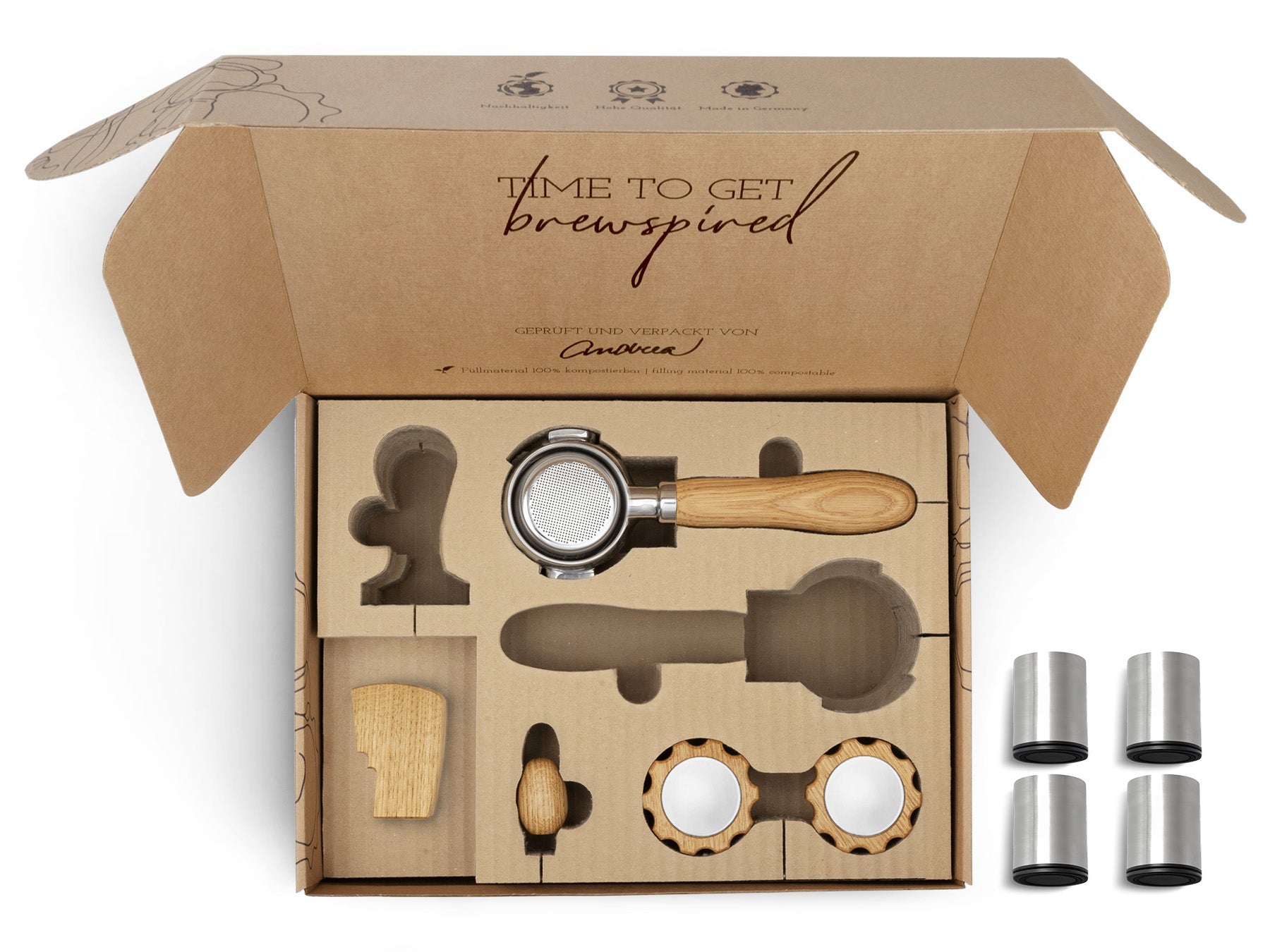 Holz Veredelungsset – für Lelit "Bianca" Modelle