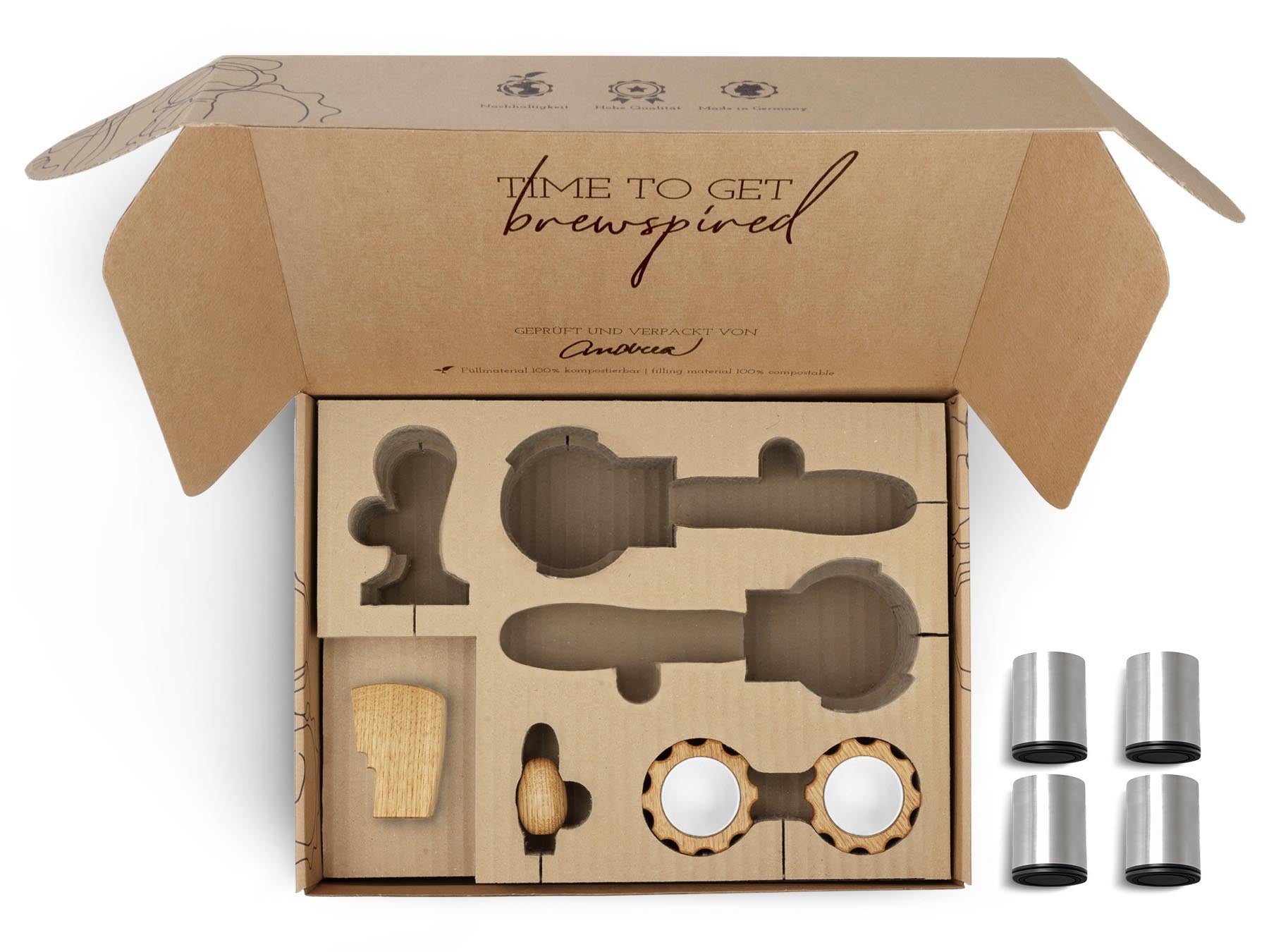 Holz Veredelungsset – für Lelit "Bianca" Modelle