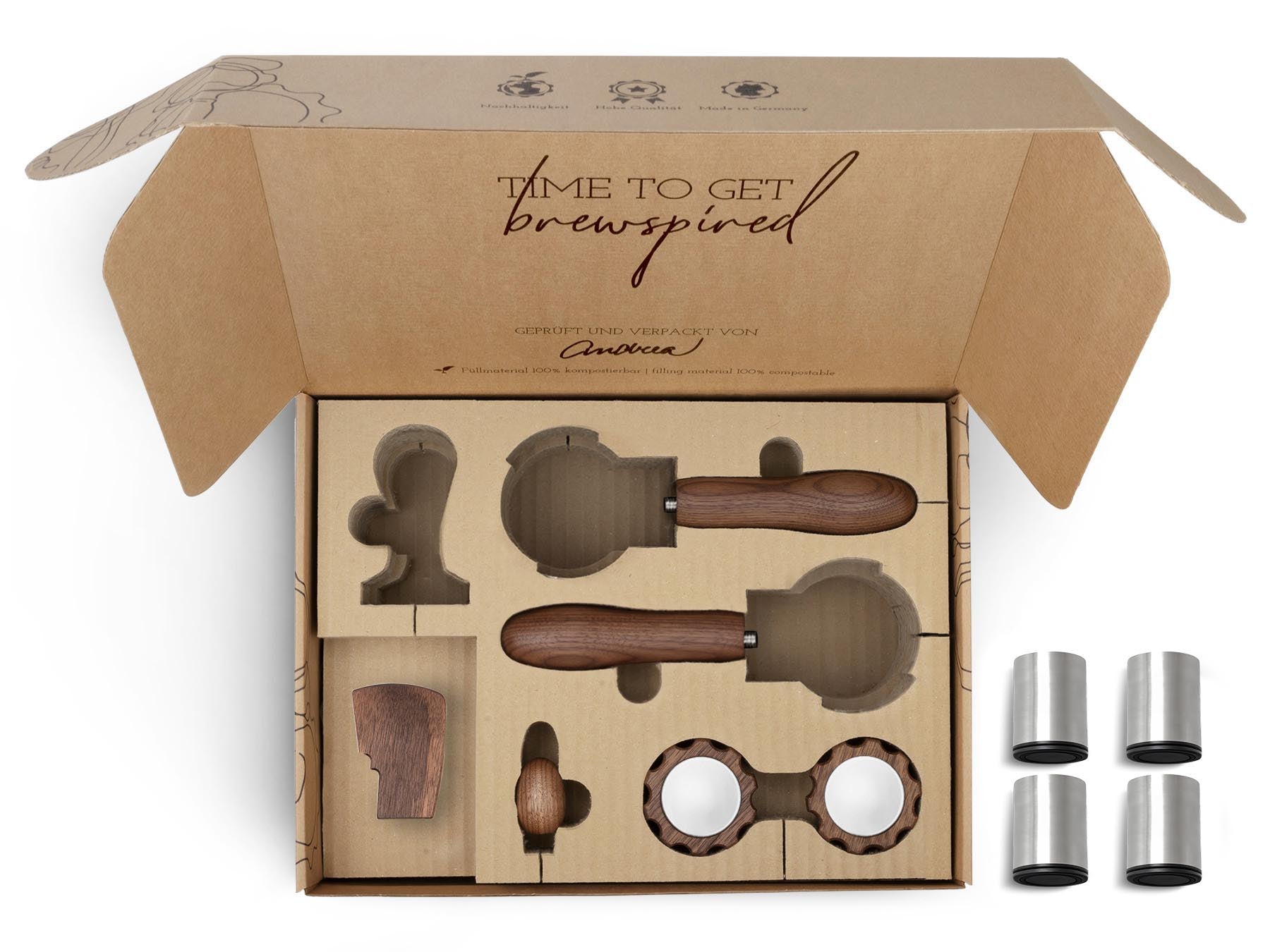 Holz Veredelungsset – für Lelit "Bianca" Modelle