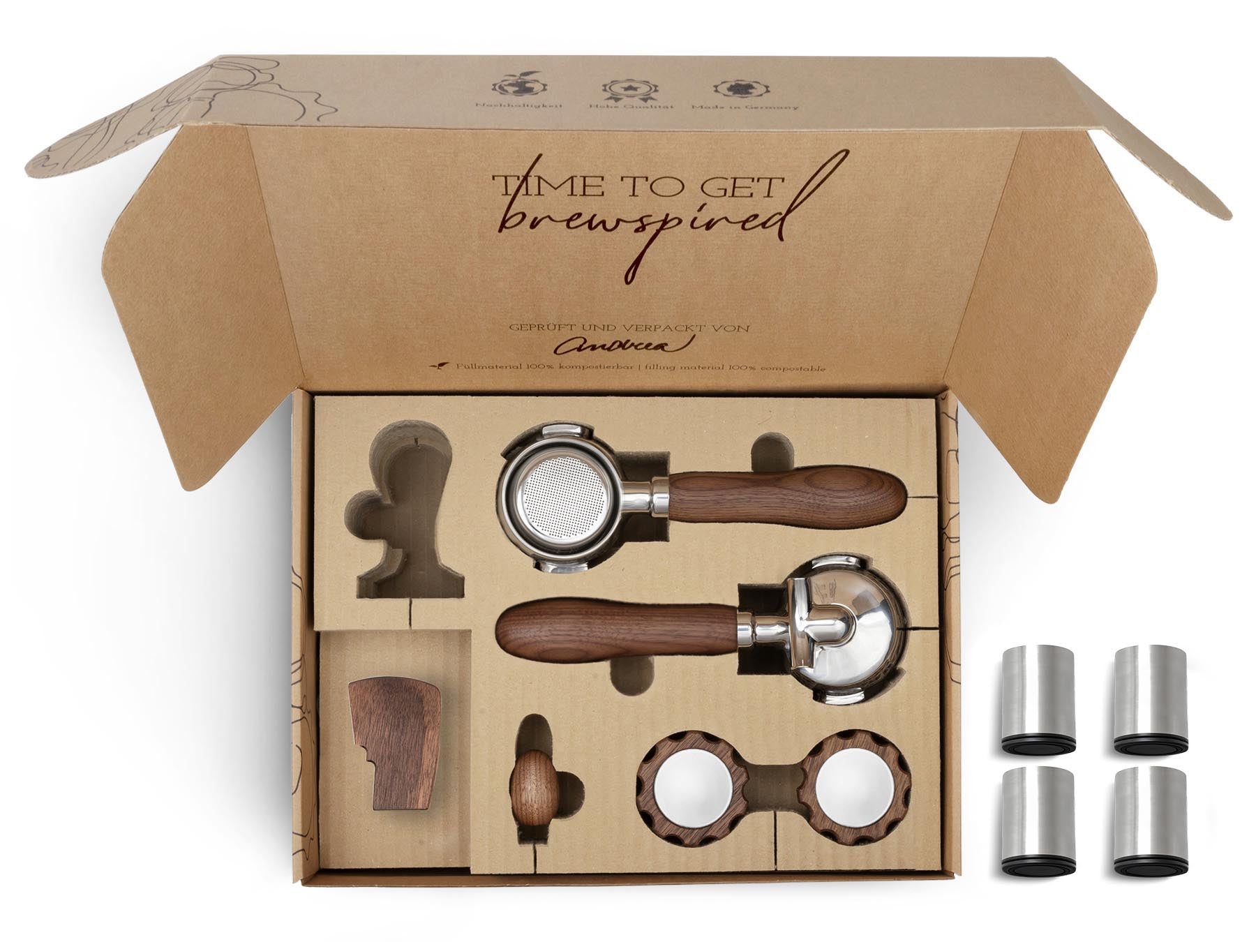 Holz Veredelungsset – für Lelit "Bianca" Modelle