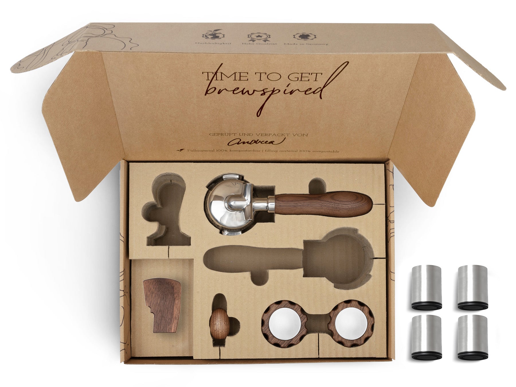 Holz Veredelungsset – für Lelit "Bianca" Modelle