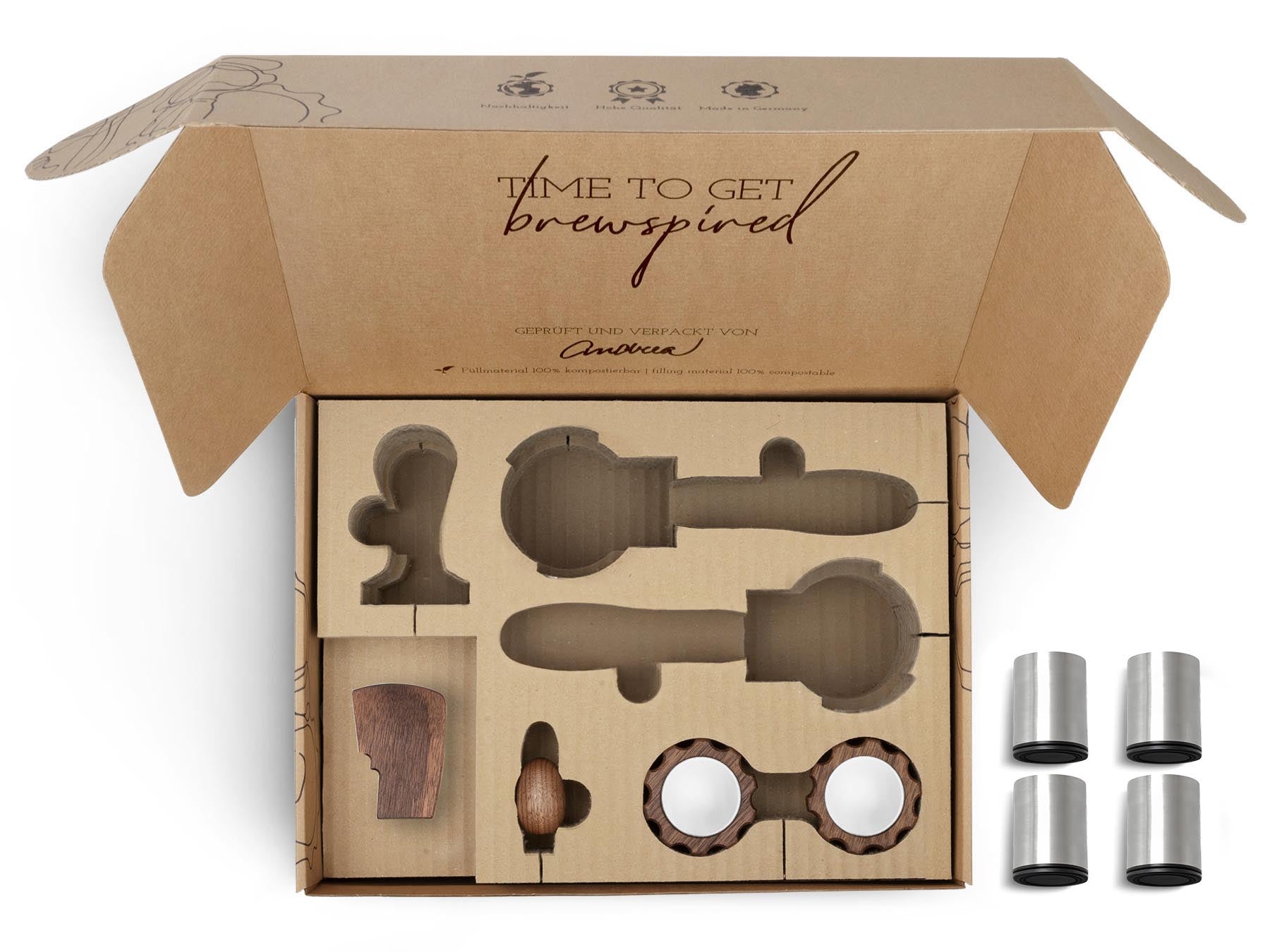 Holz Veredelungsset – für Lelit "Bianca" Modelle