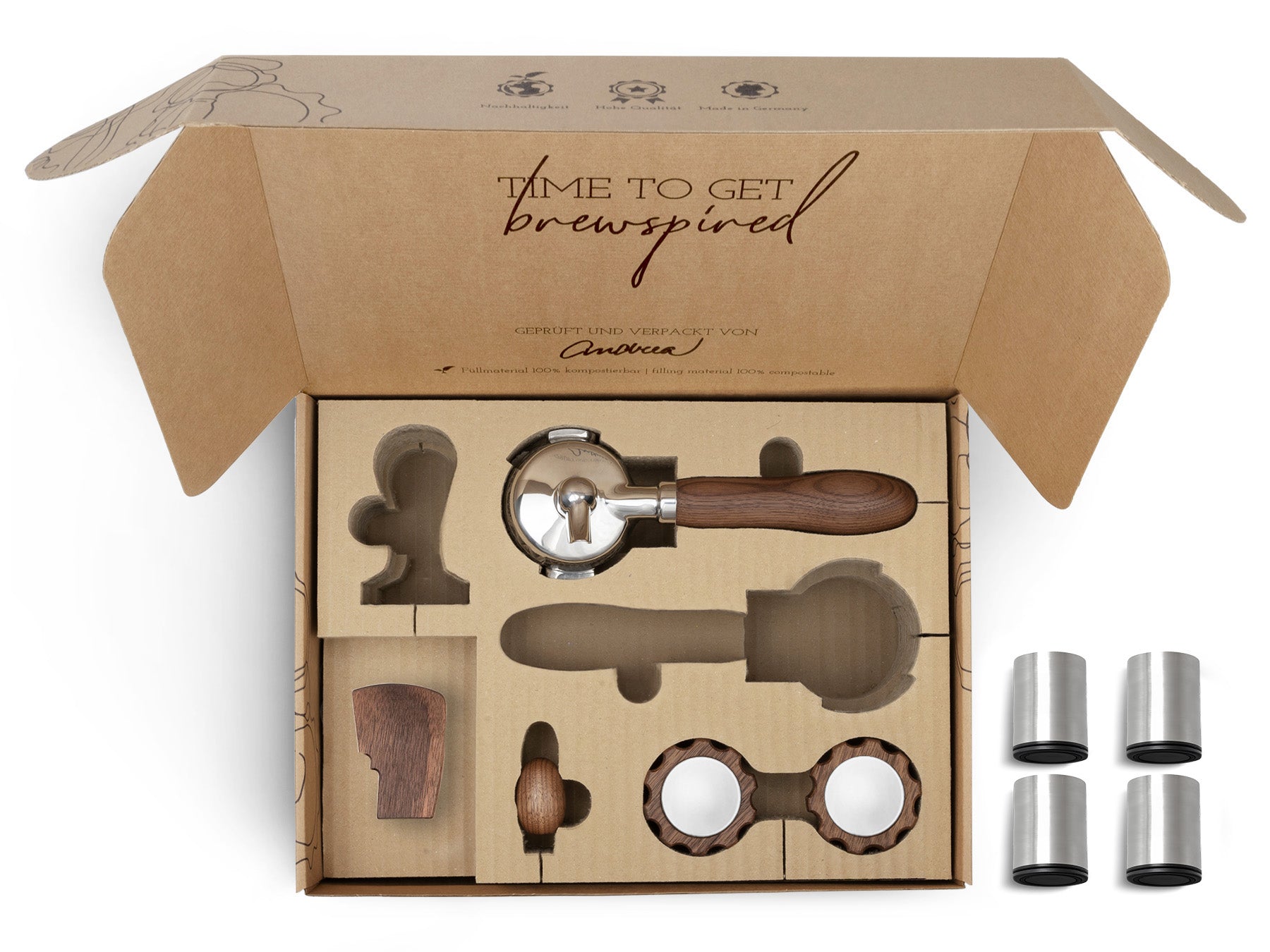 Holz Veredelungsset – für Lelit "Bianca" Modelle