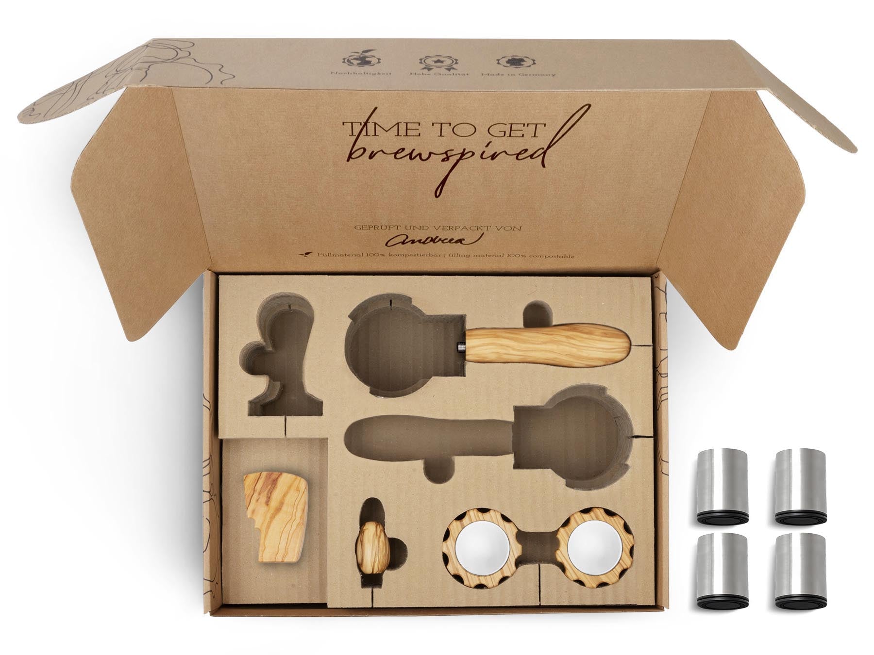 Holz Veredelungsset – für Lelit "Bianca" Modelle