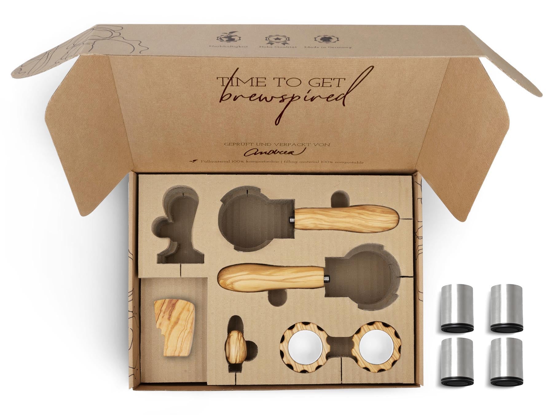 Holz Veredelungsset – für Lelit "Bianca" Modelle