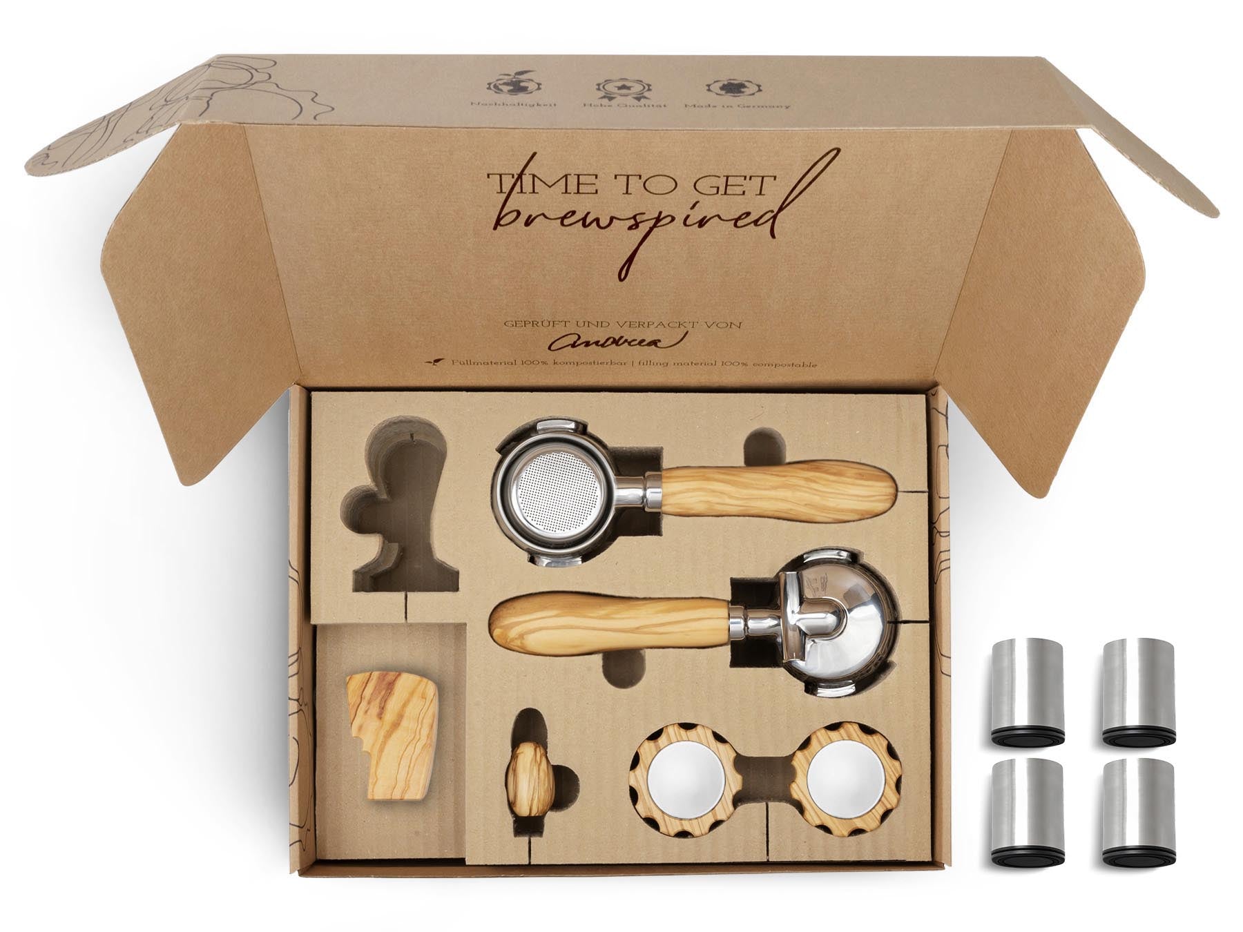 Holz Veredelungsset – für Lelit "Bianca" Modelle