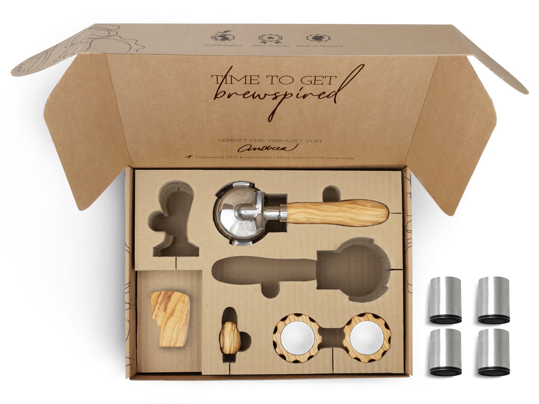 Holz Veredelungsset – für Lelit "Bianca" Modelle