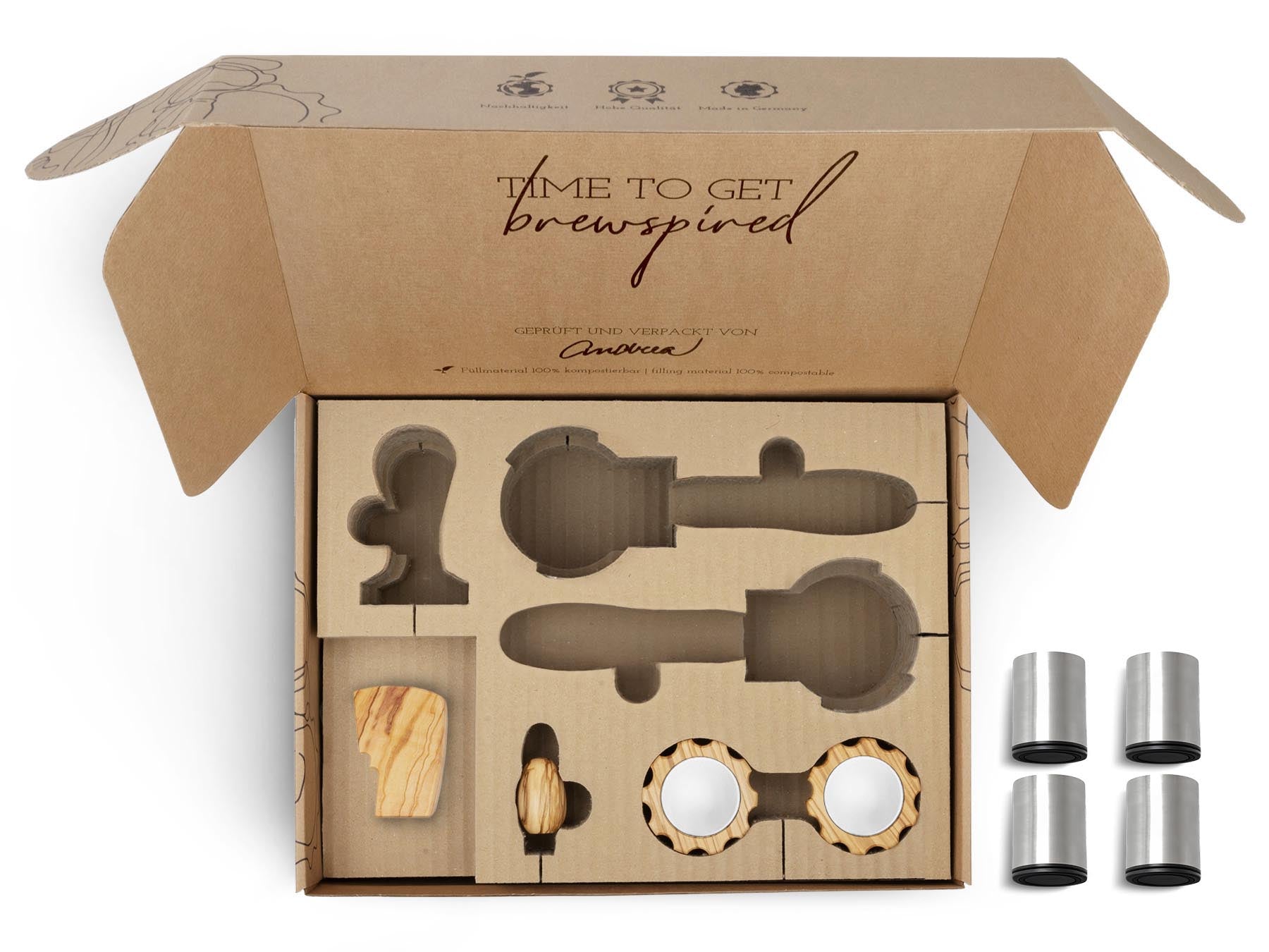 Holz Veredelungsset – für Lelit "Bianca" Modelle