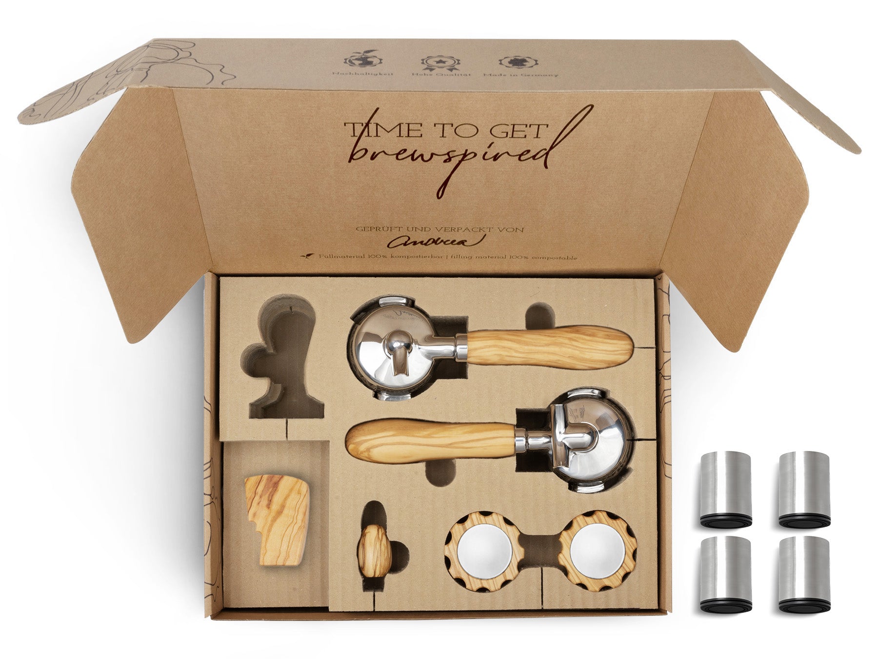 Holz Veredelungsset – für Lelit "Bianca" Modelle