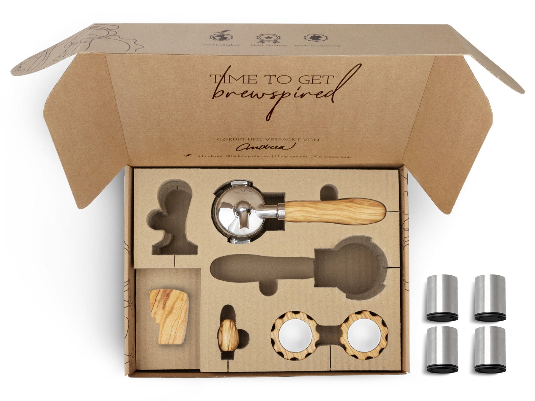 Holz Veredelungsset – für Lelit "Bianca" Modelle