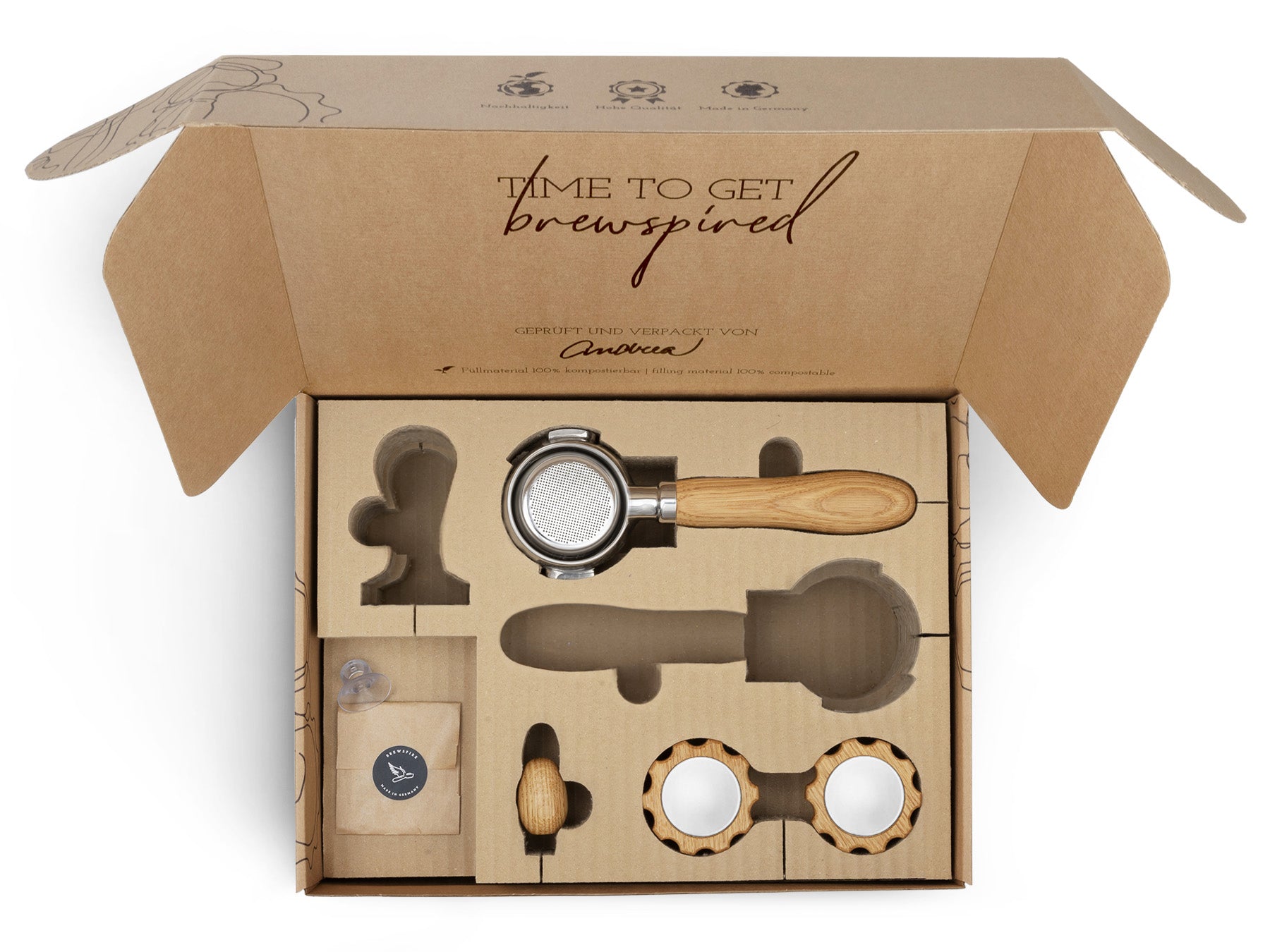 Holz Veredelungsset – für Lelit "Mara" Modelle