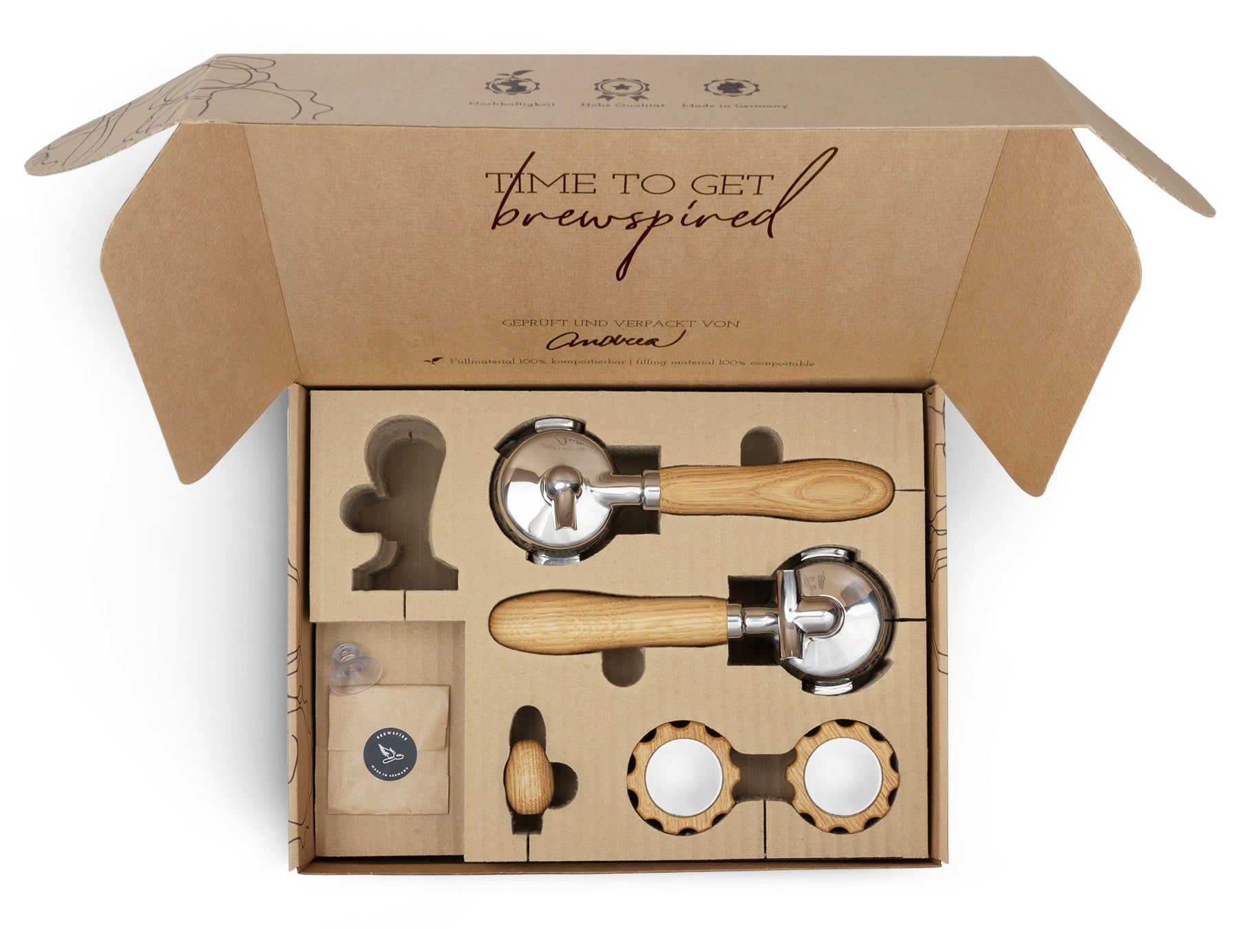 Holz Veredelungsset – für Lelit "Mara" Modelle