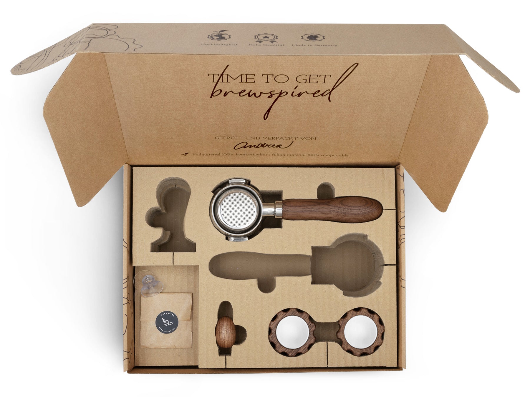 Holz Veredelungsset – für Lelit "Mara" Modelle