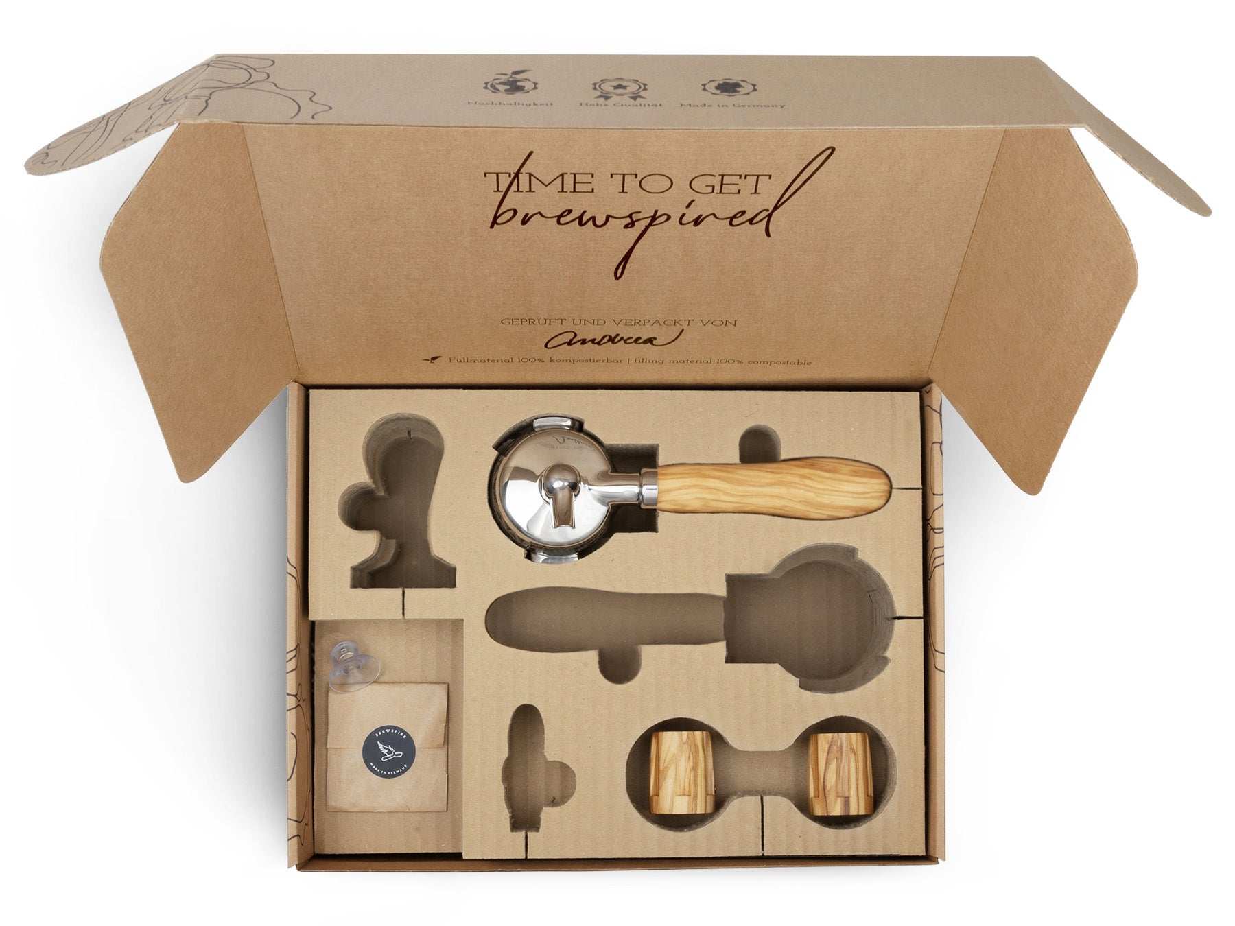 Holz Veredelungsset – für Profitec Pro 300