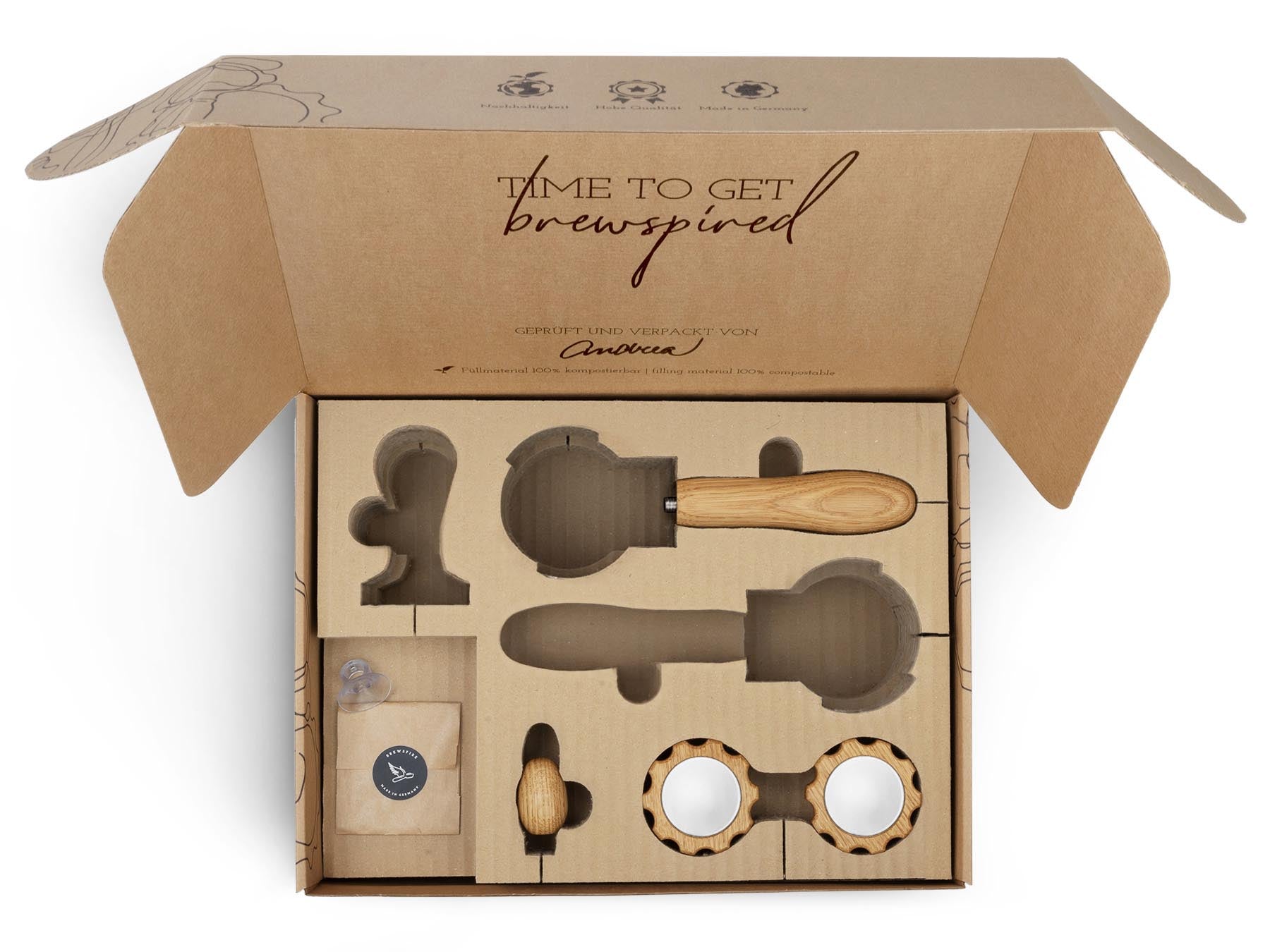 Holz Veredelungsset – für Profitec Pro 400