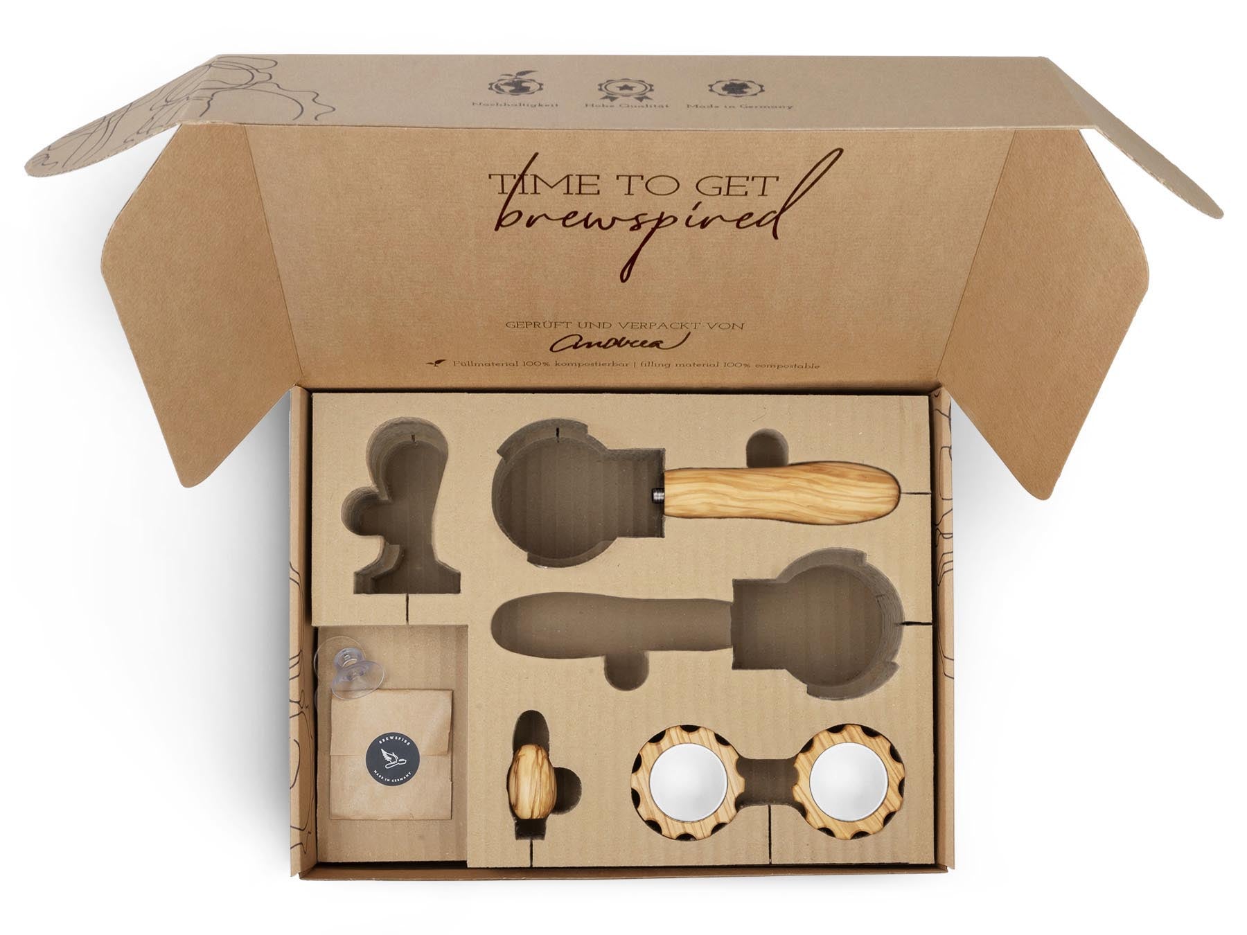 Holz Veredelungsset – für Profitec Pro 400