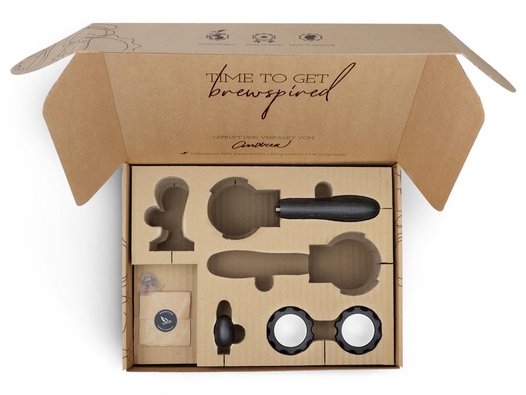 Holz Veredelungsset – für Profitec Pro 400