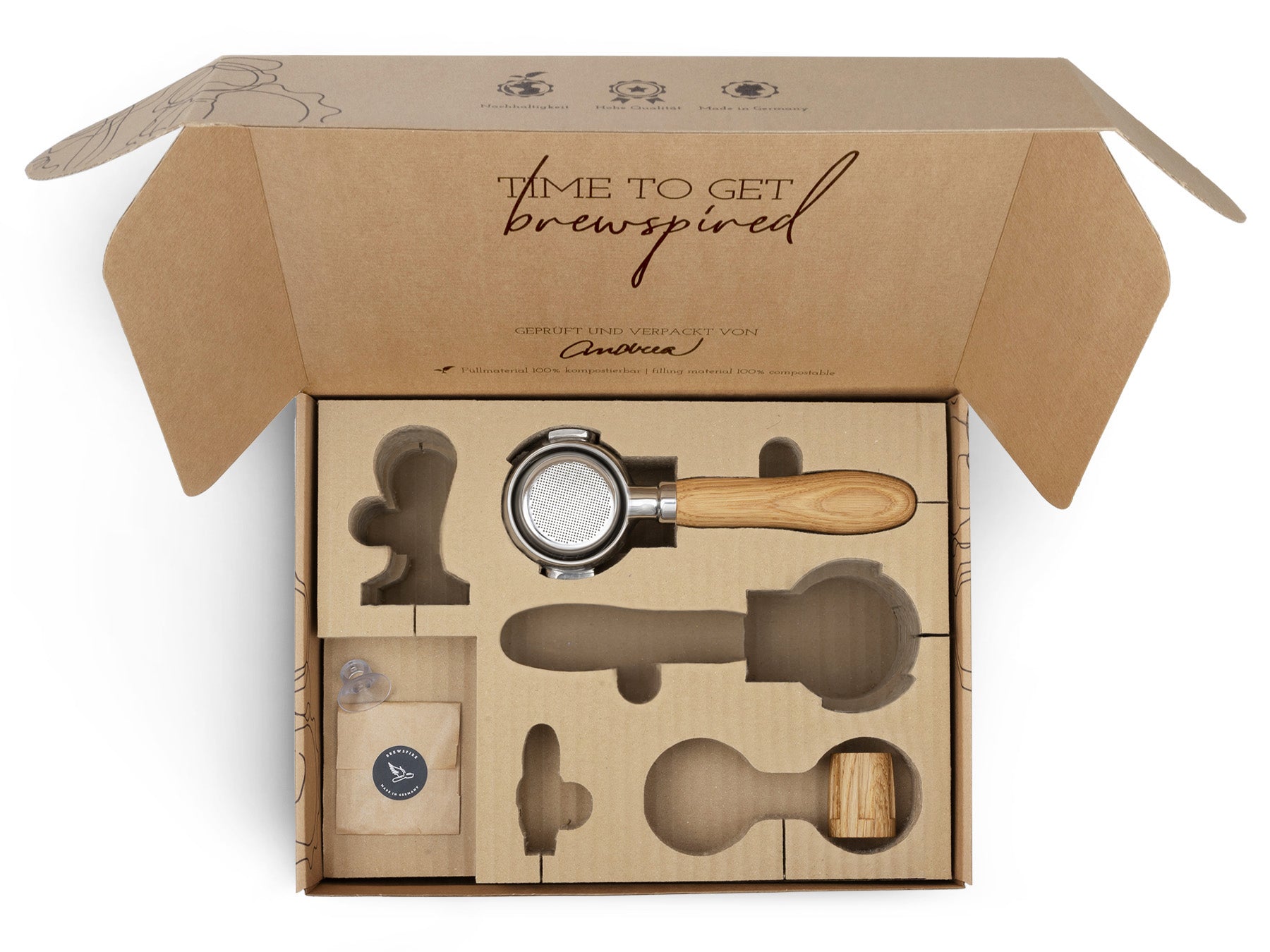 Holz Veredelungsset – für Profitec Go