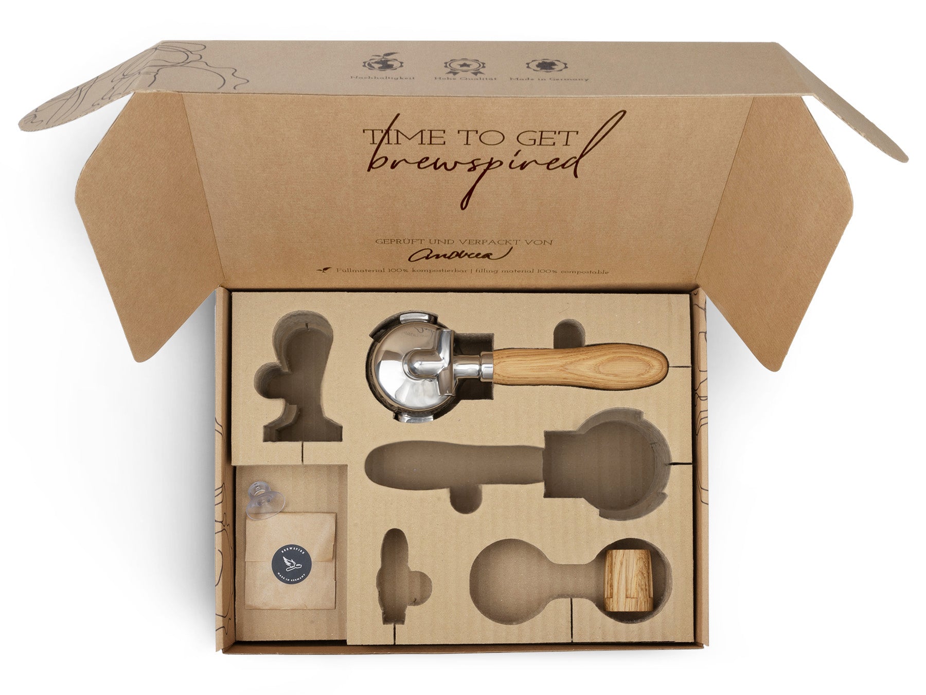 Holz Veredelungsset – für Profitec Go