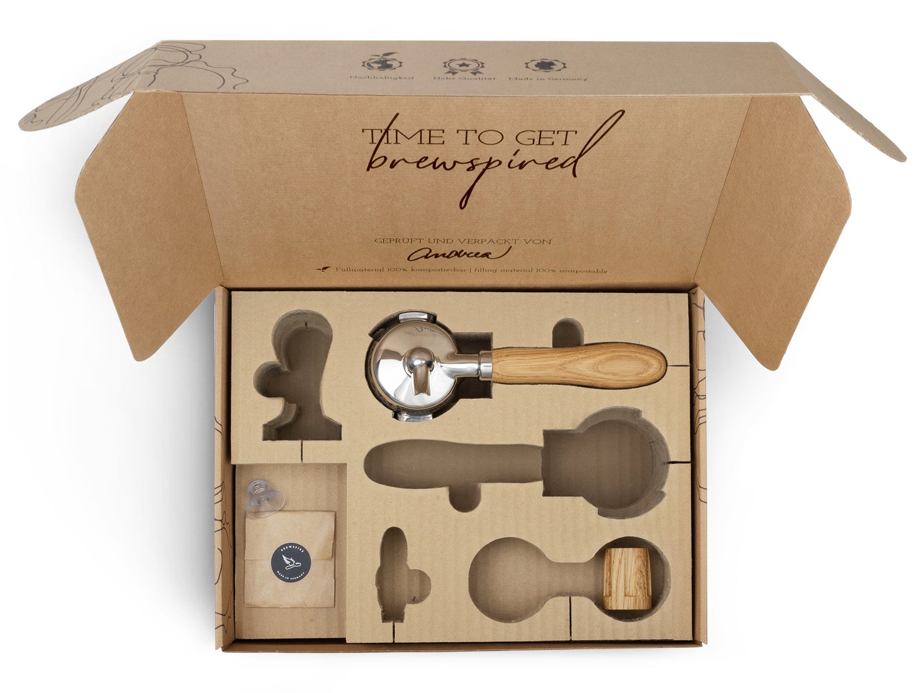 Holz Veredelungsset – für Profitec Go