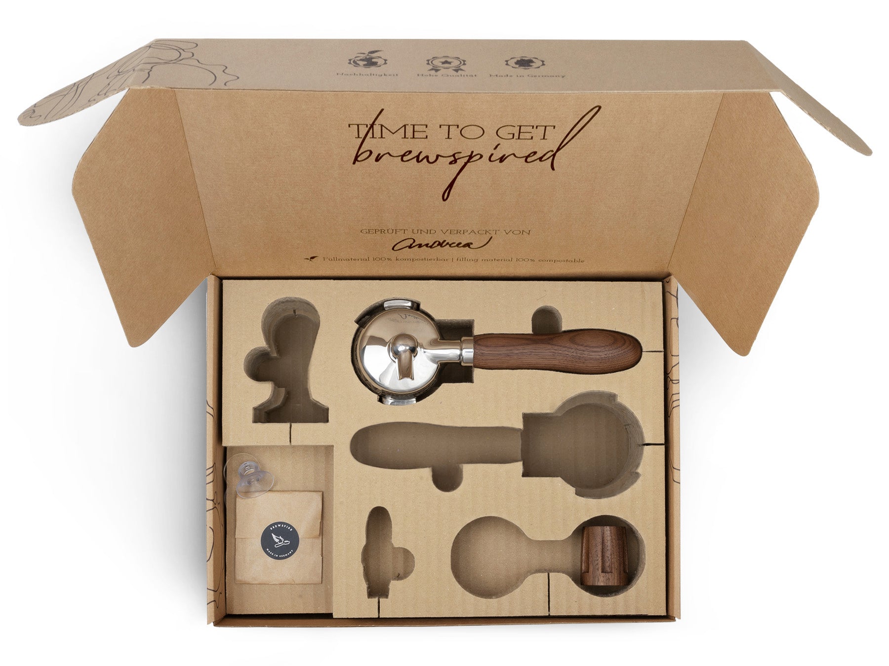 Holz Veredelungsset – für Profitec Go