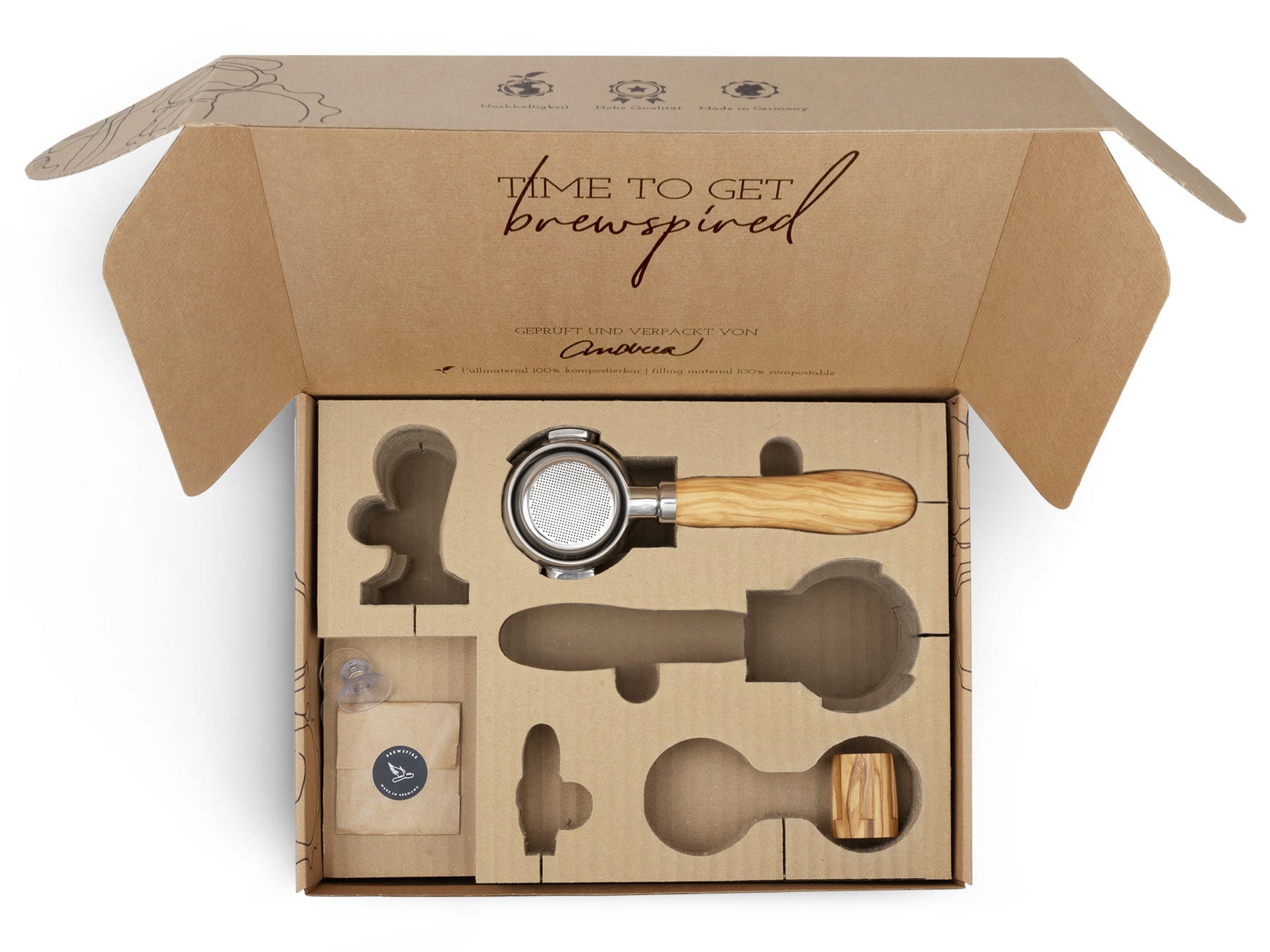 Holz Veredelungsset – für Profitec Go