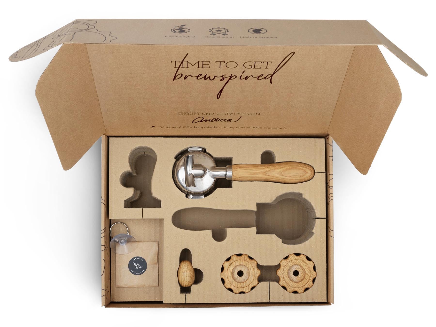 Holz Veredelungsset – für Rocket Maschinen (klassisch)