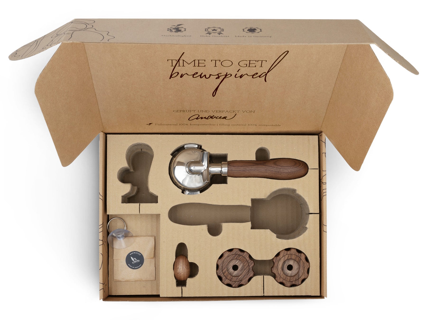 Holz Veredelungsset – für Rocket Maschinen (klassisch)