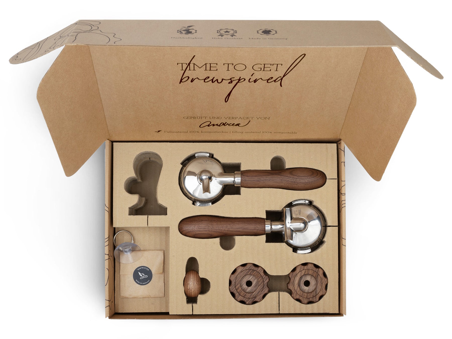 Holz Veredelungsset – für Rocket Maschinen (klassisch)