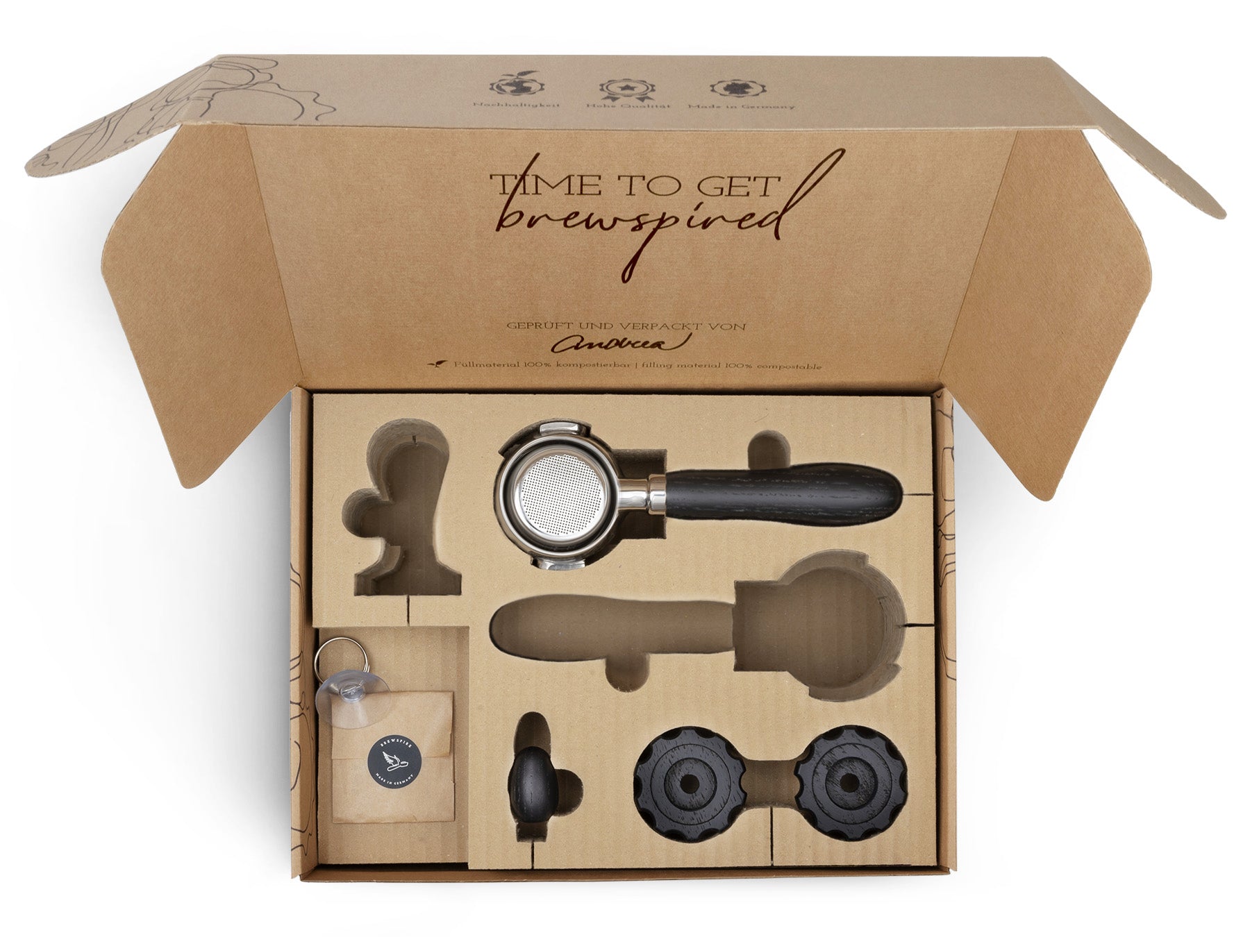 Holz Veredelungsset – für Rocket Maschinen (klassisch)