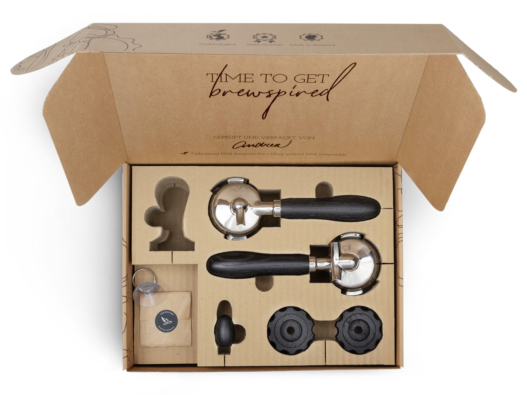 Holz Veredelungsset – für Rocket Maschinen (klassisch)