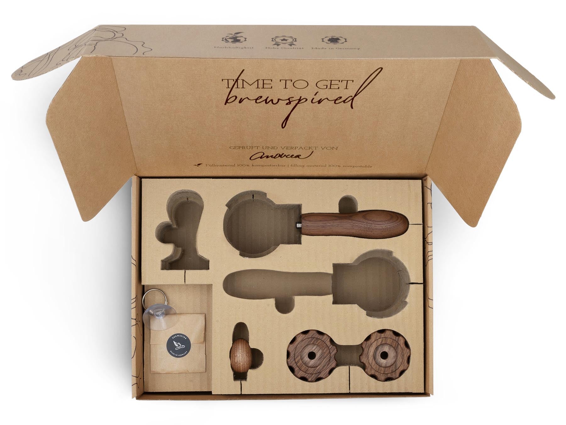 Holz Veredelungsset – für Rocket Maschinen (klassisch)