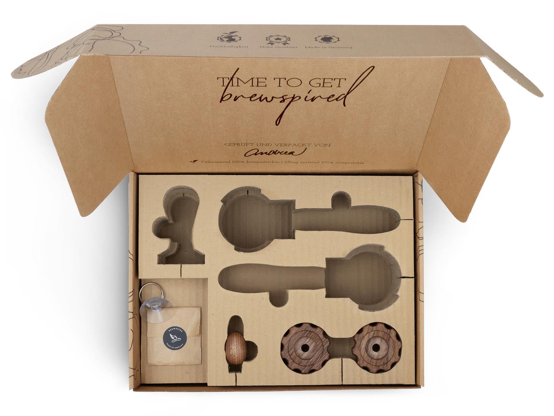 Holz Veredelungsset – für Rocket Maschinen (klassisch)