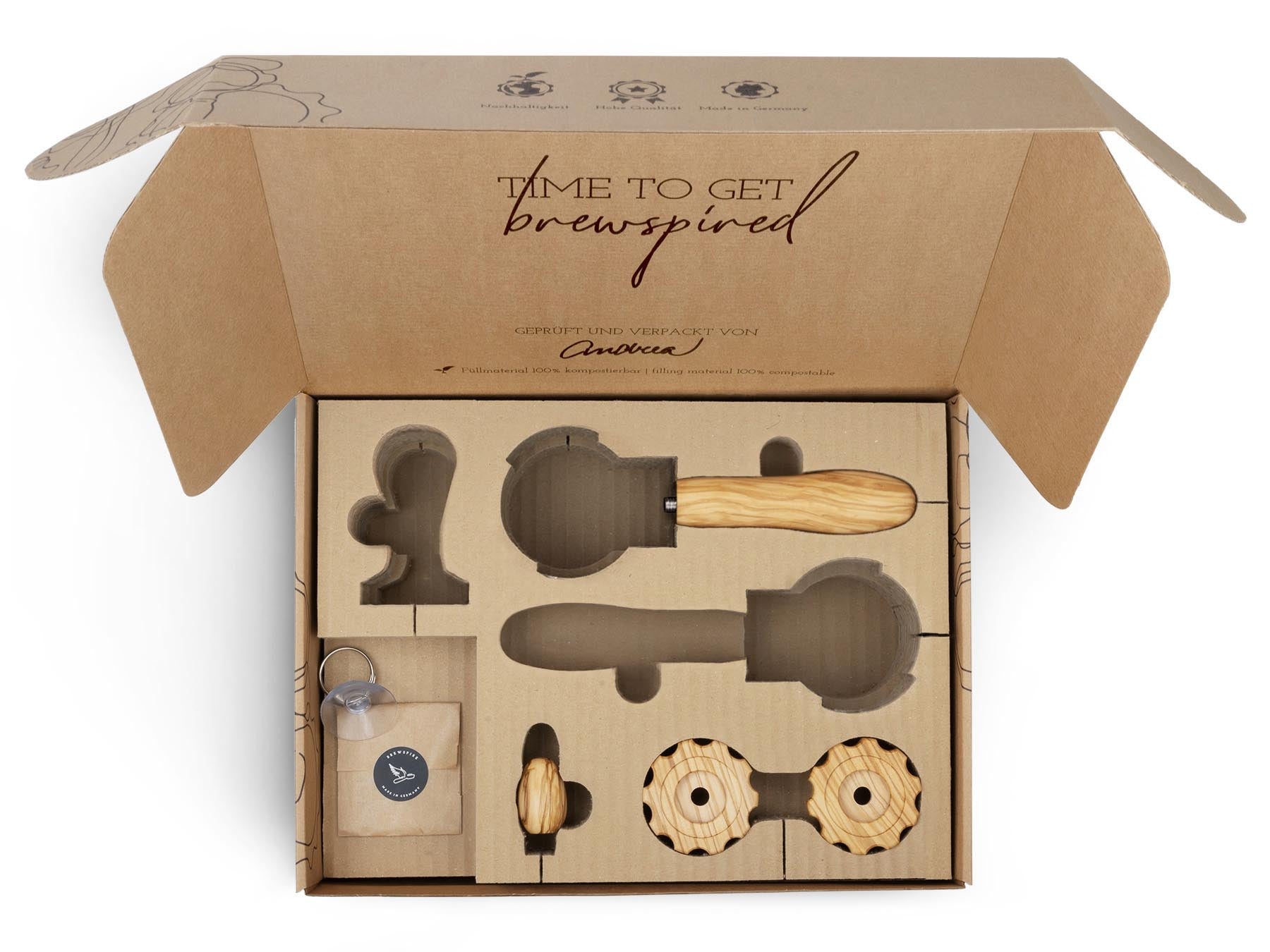 Holz Veredelungsset – für Rocket Maschinen (klassisch)