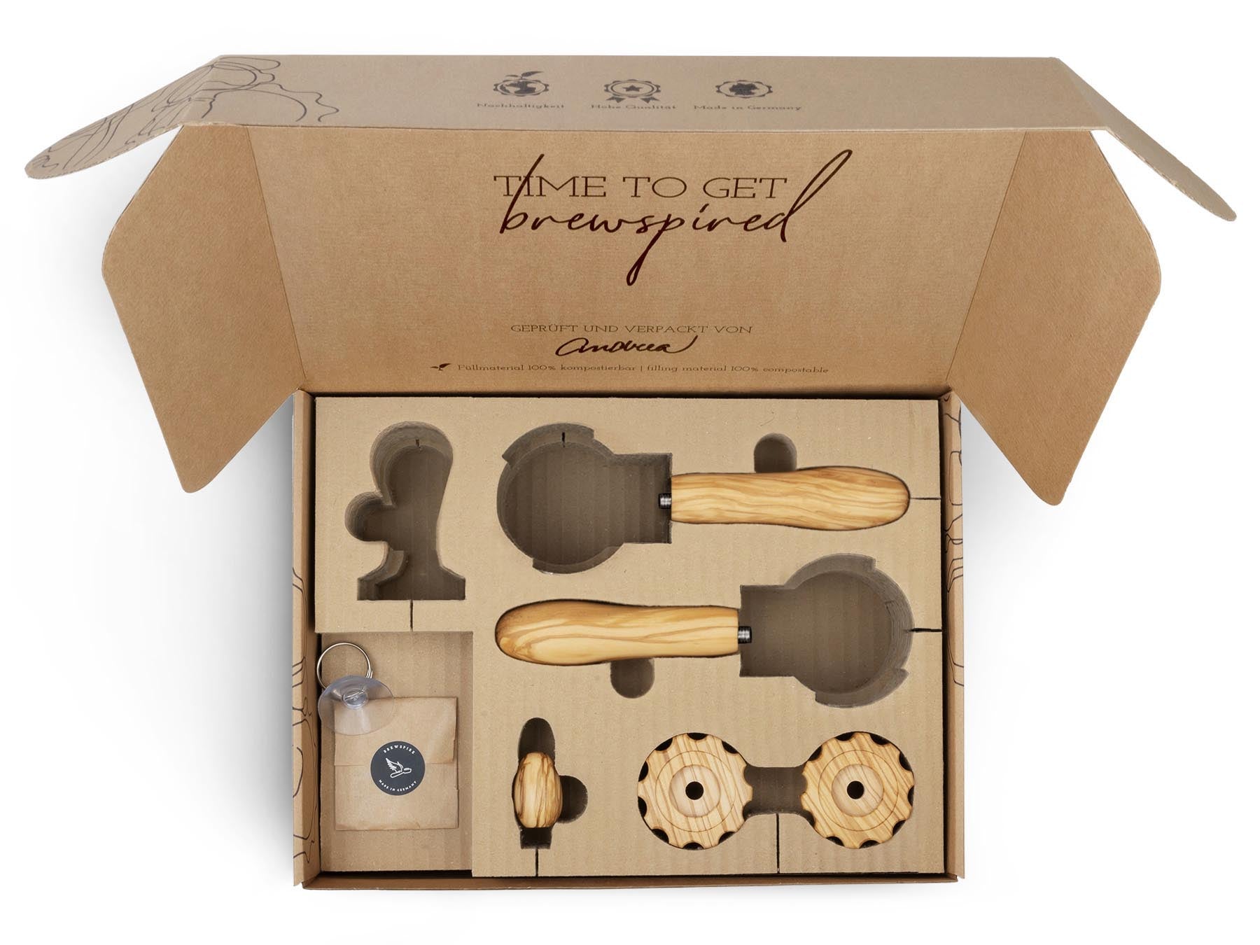 Holz Veredelungsset – für Rocket Maschinen (klassisch)