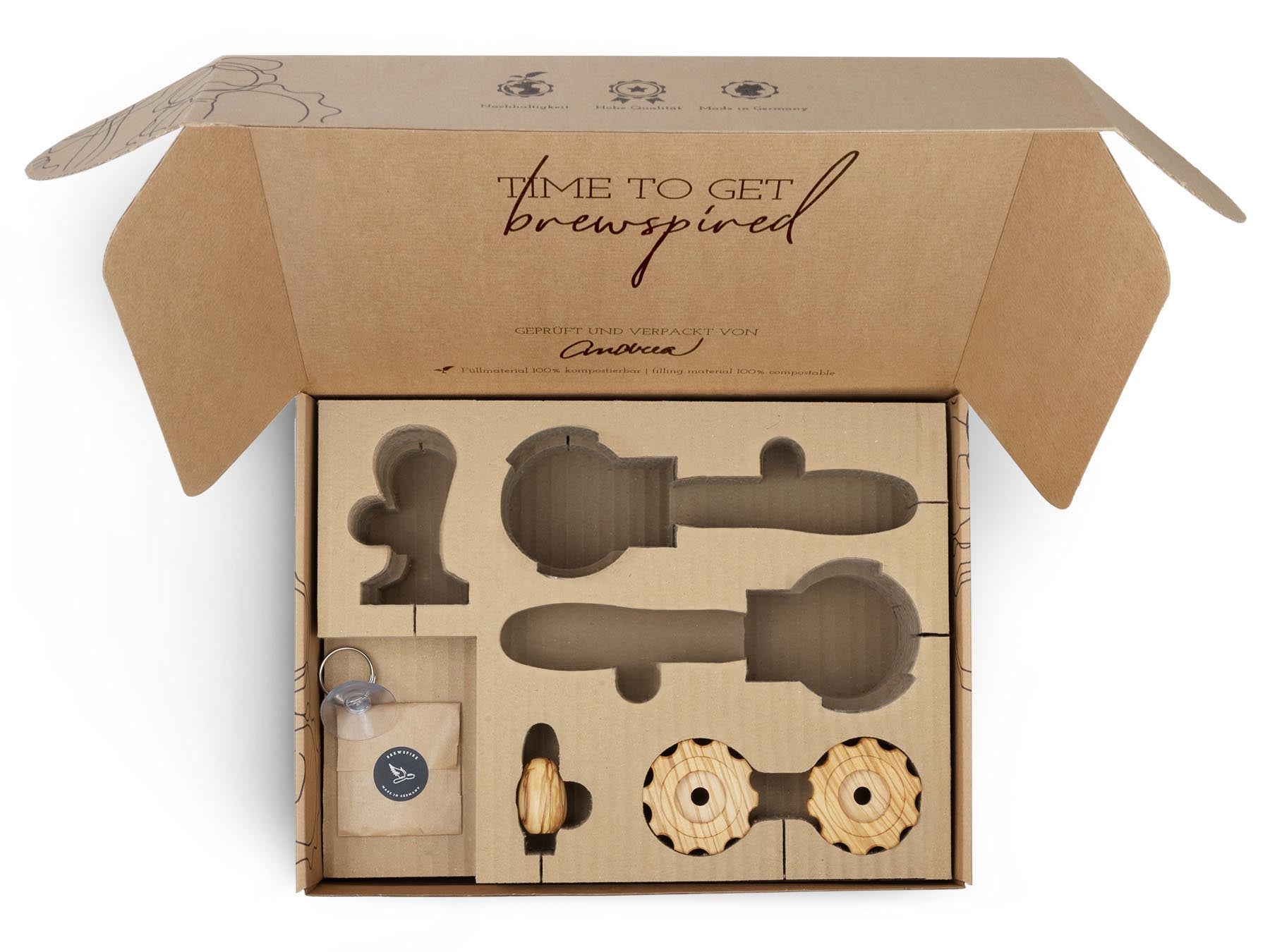 Holz Veredelungsset – für Rocket Maschinen (klassisch)