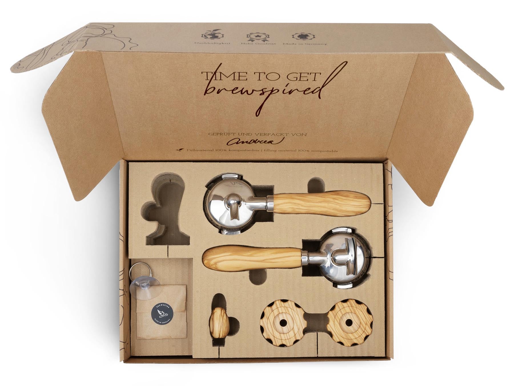 Holz Veredelungsset – für Rocket Maschinen (klassisch)