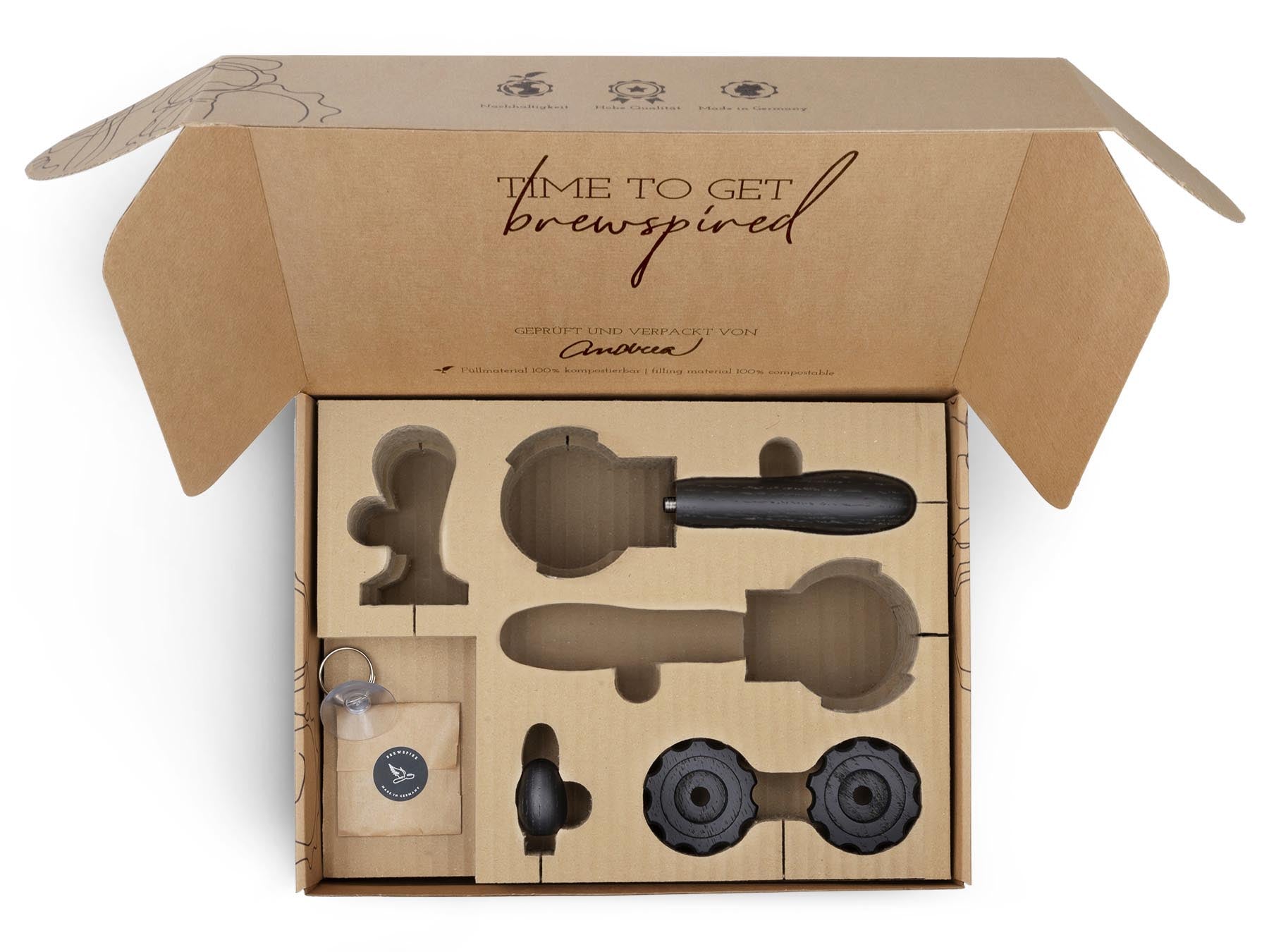 Holz Veredelungsset – für Rocket Maschinen (klassisch)